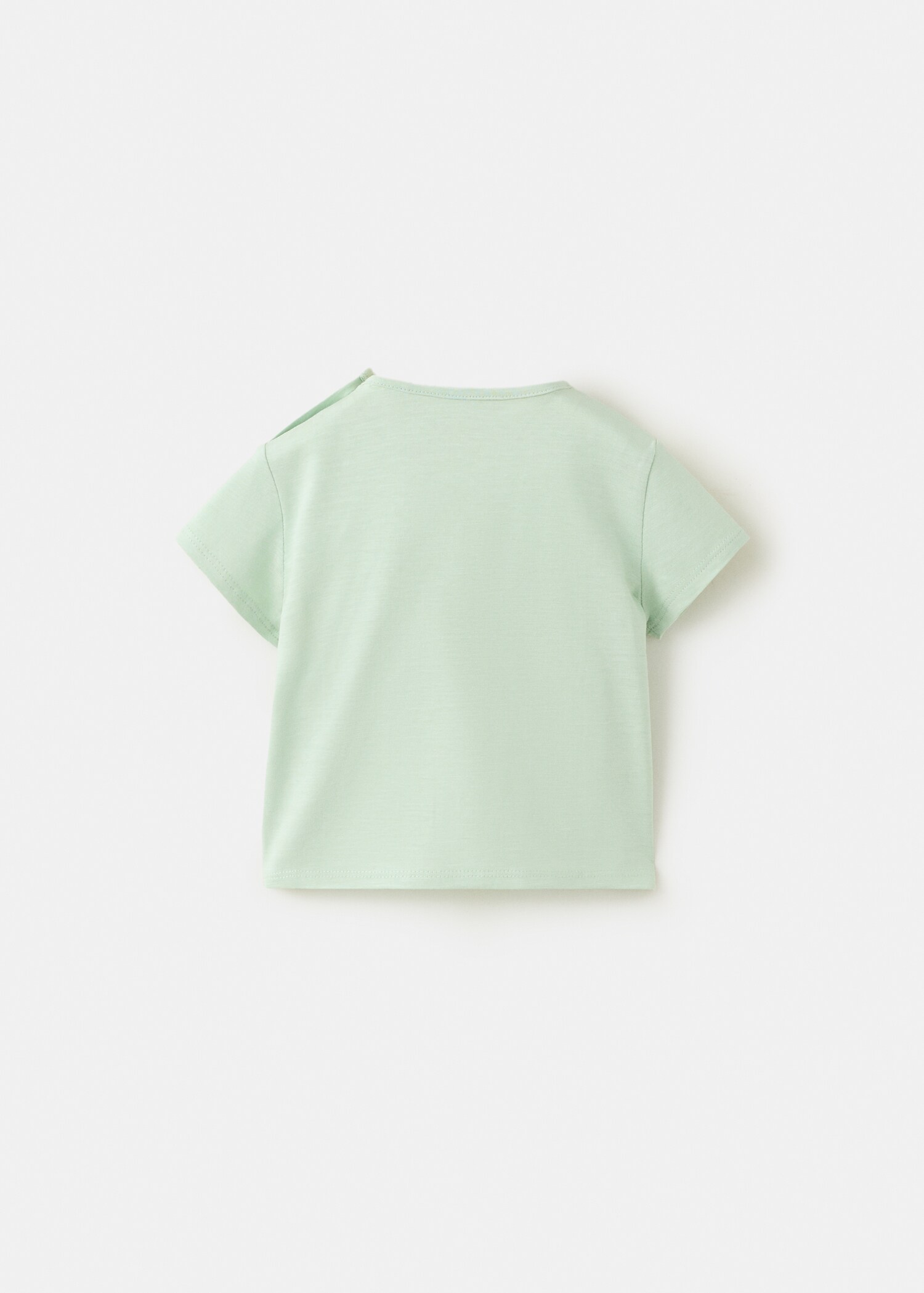 Animal print cotton T-shirt - Reverse of the article