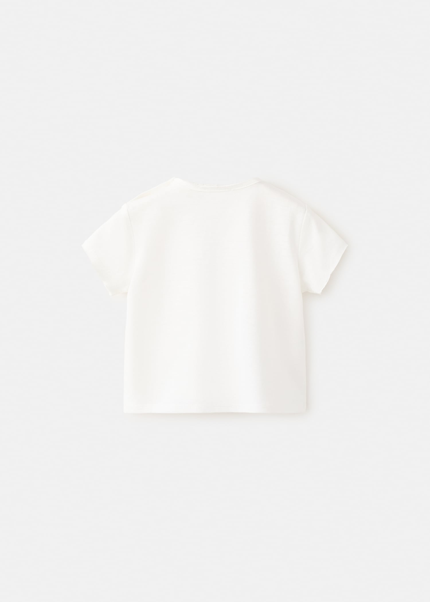 Crab cotton T-shirt - Reverse of the article