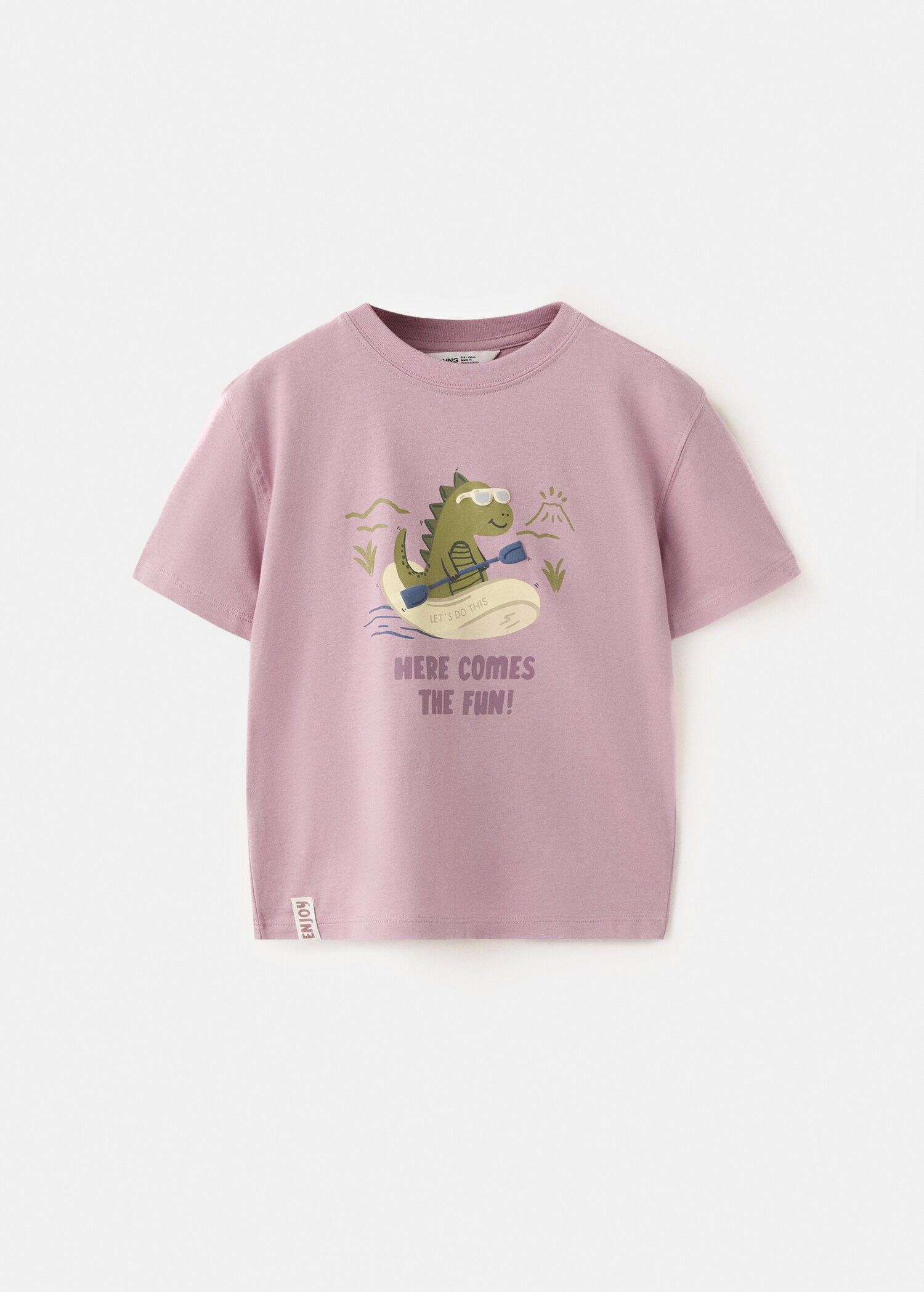 T-shirt en coton imprimé - Article sans modèle