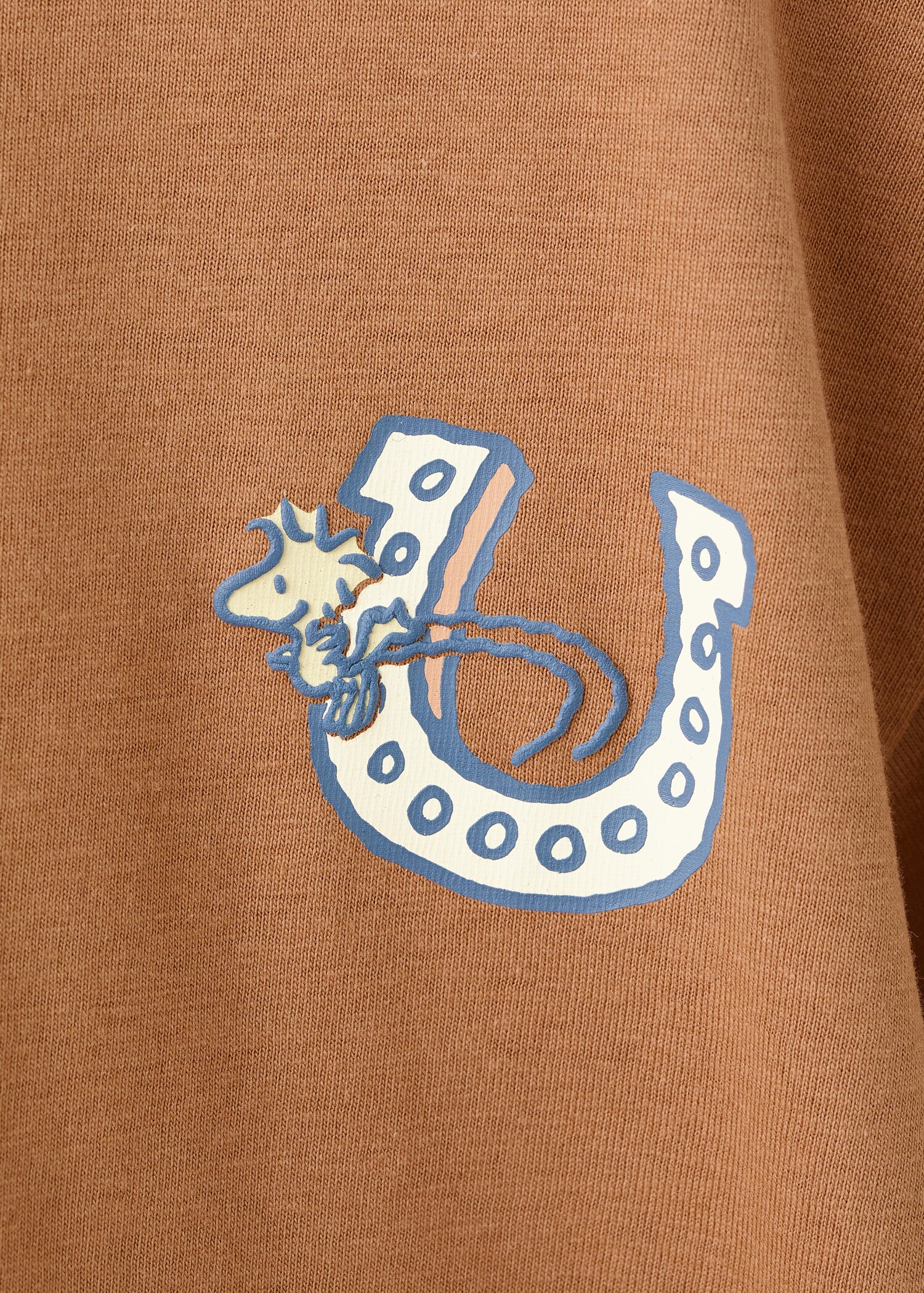 Printed cotton-blend t-shirt - Details of the article 8