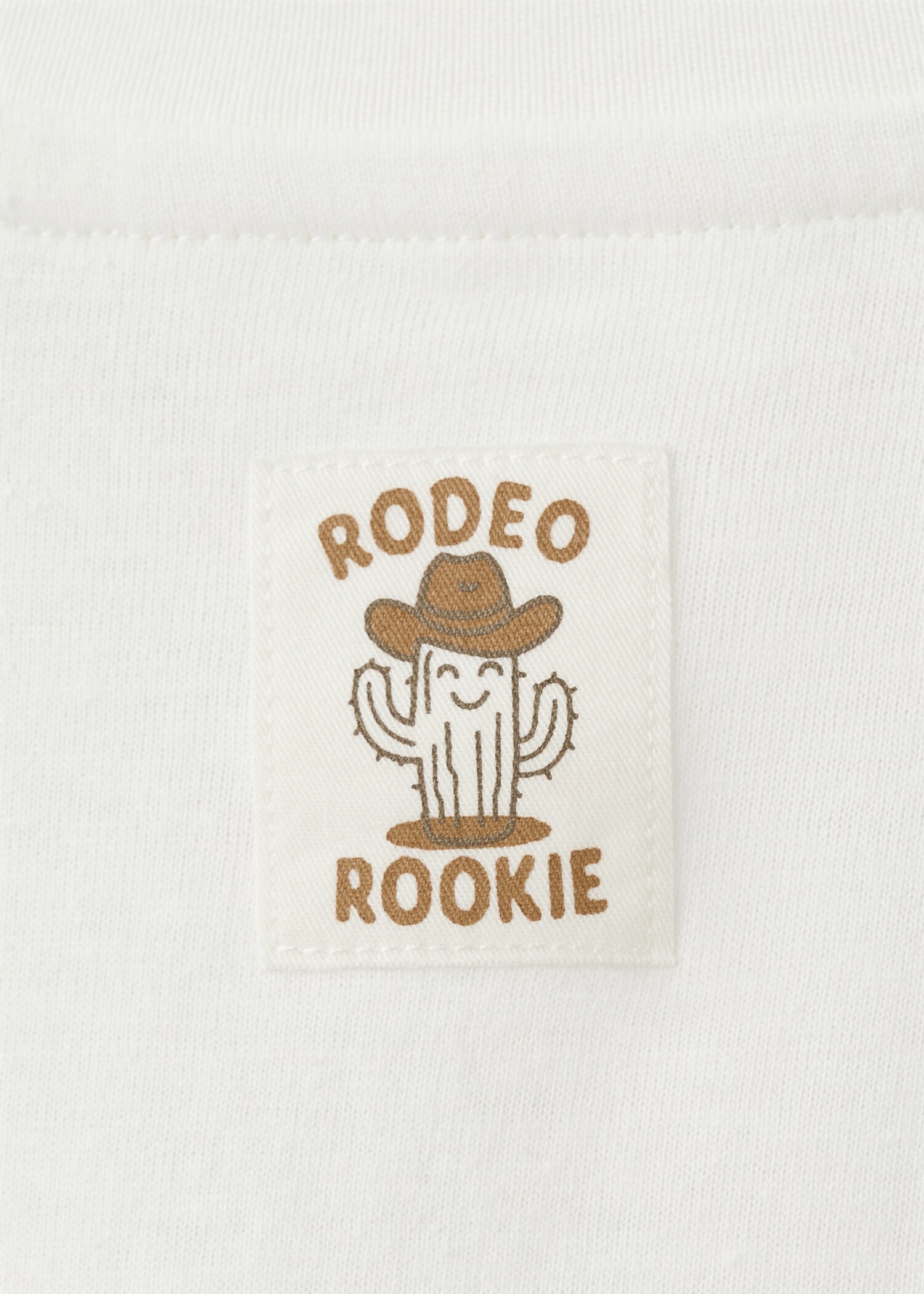 Printed cotton-blend t-shirt - Details of the article 0