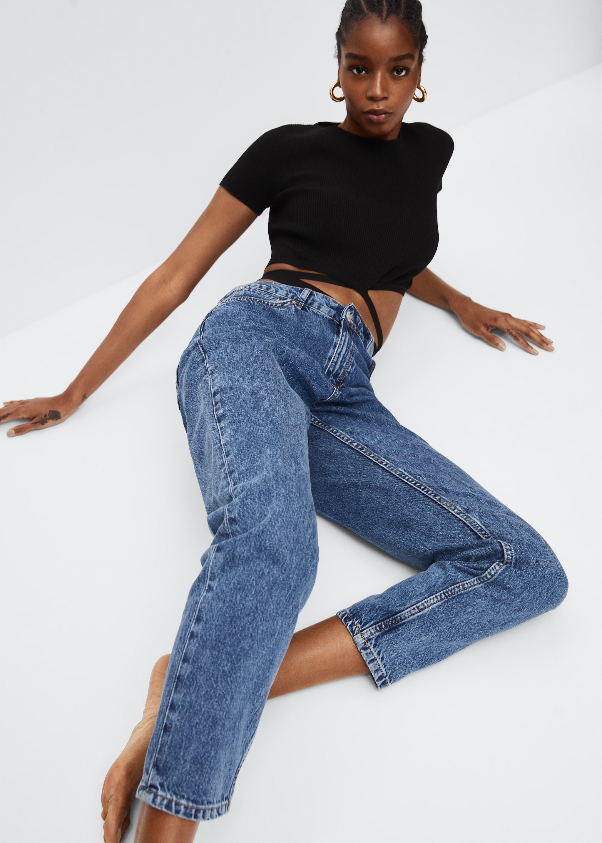 Vaqueros Mom Fit Pantalones Mom Jeans Pantalones Vaqueros Mom Fit