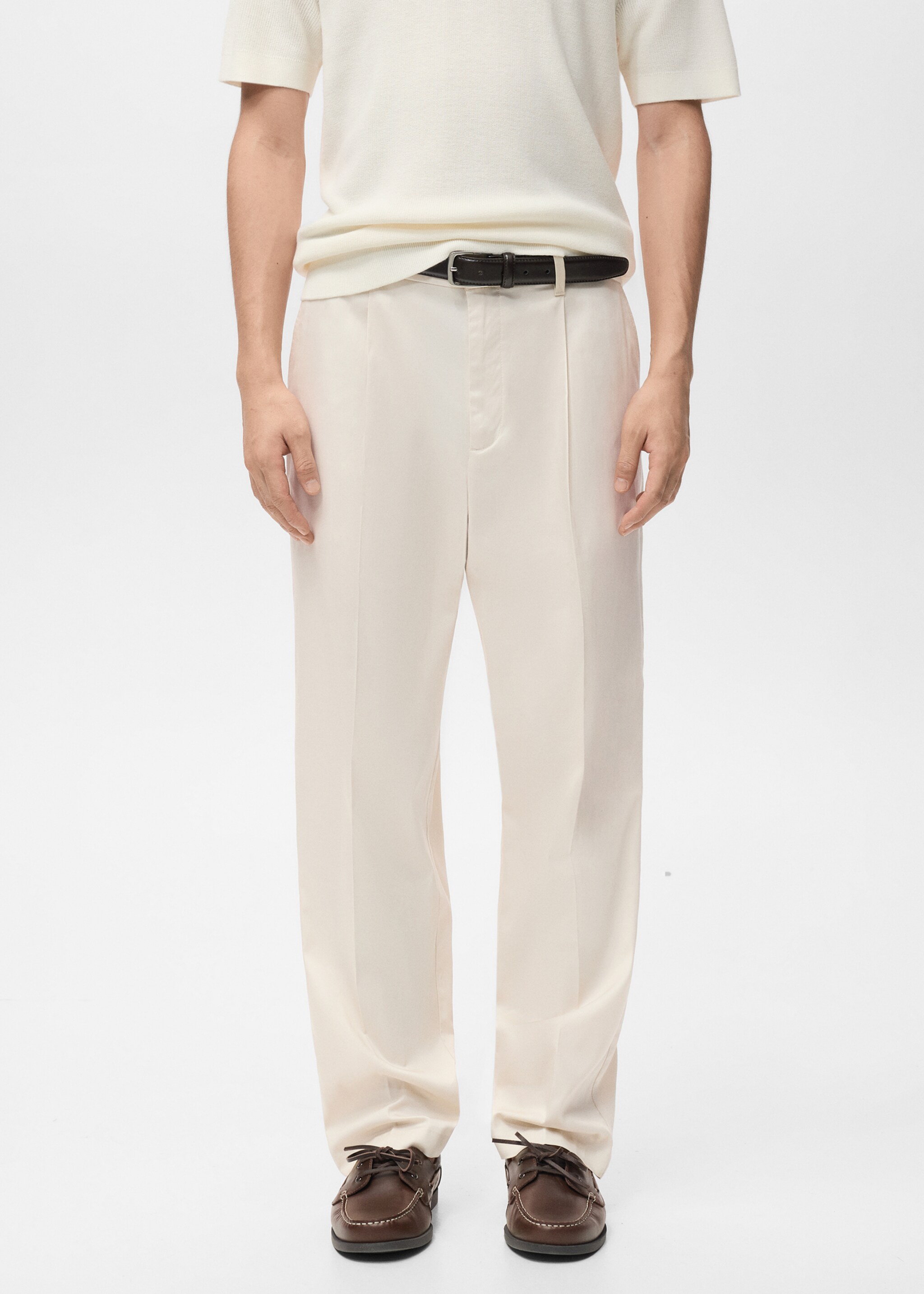 Pantalon lighter - Plan moyen, Beige. Ref: 27011191-00.
