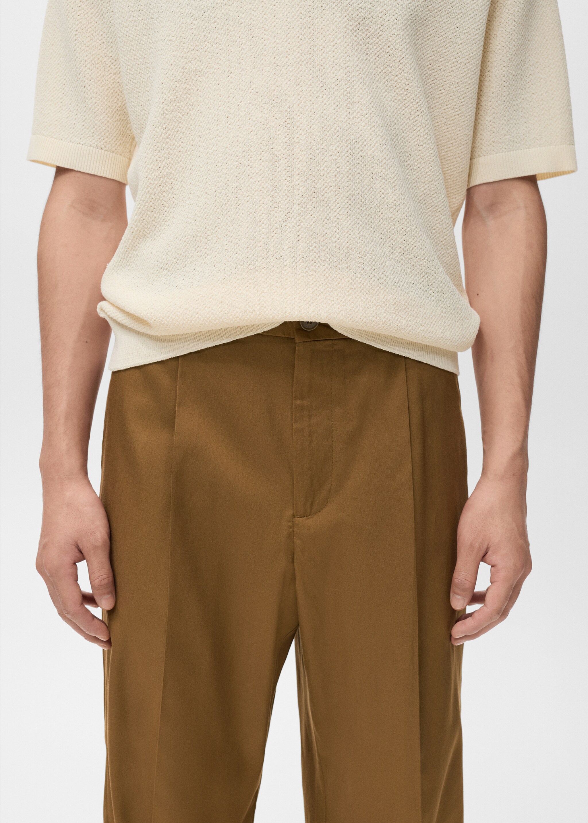 Pantalon lighter - Détail de l'article 1, Marron. Ref: 27011191-00.