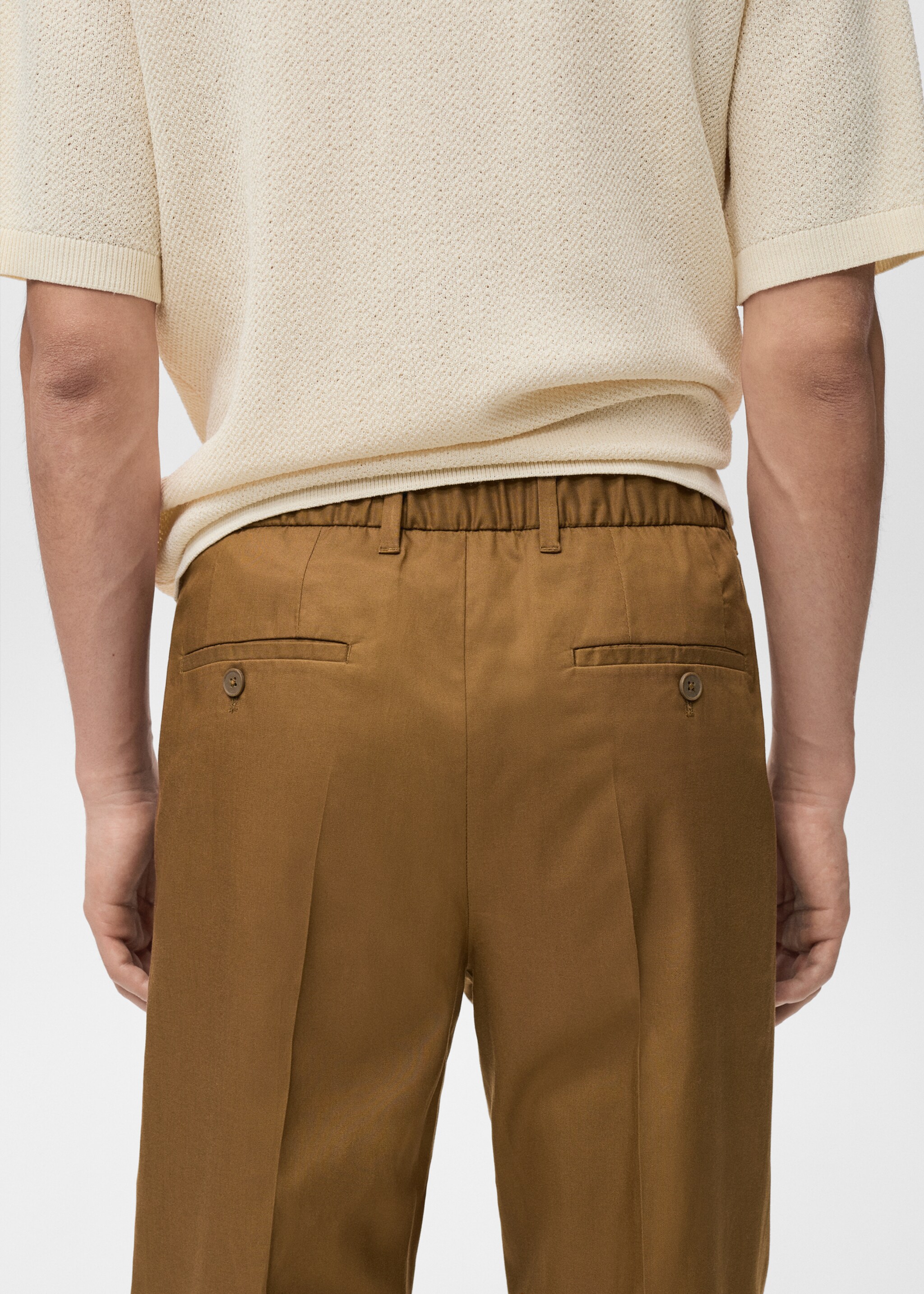 Pantalon lighter - Détail de l'article 6, Marron. Ref: 27011191-00.