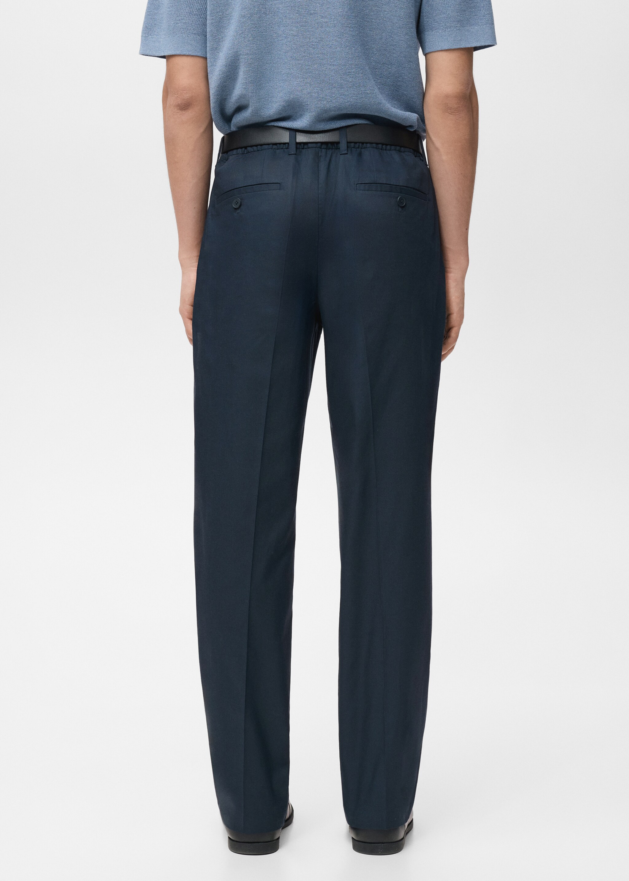 Pantalon lighter - Verso de l’article, Bleu marine. Ref: 27011191-00.