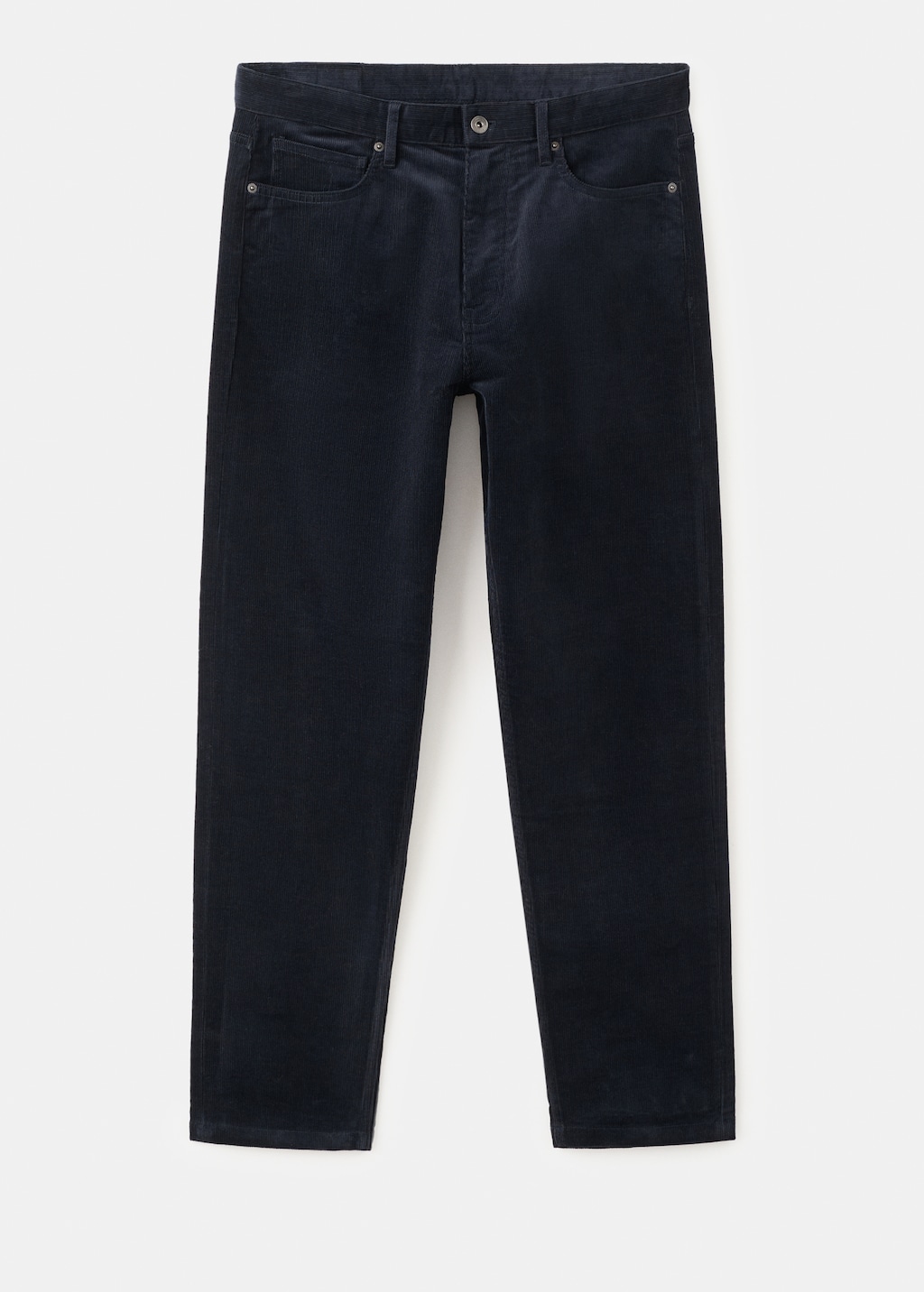 Corduroy regular-fit pants