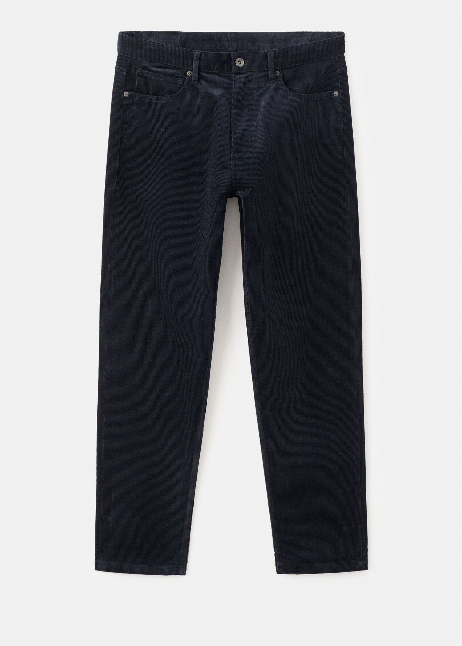 Corduroy regular-fit trousers - Article without model