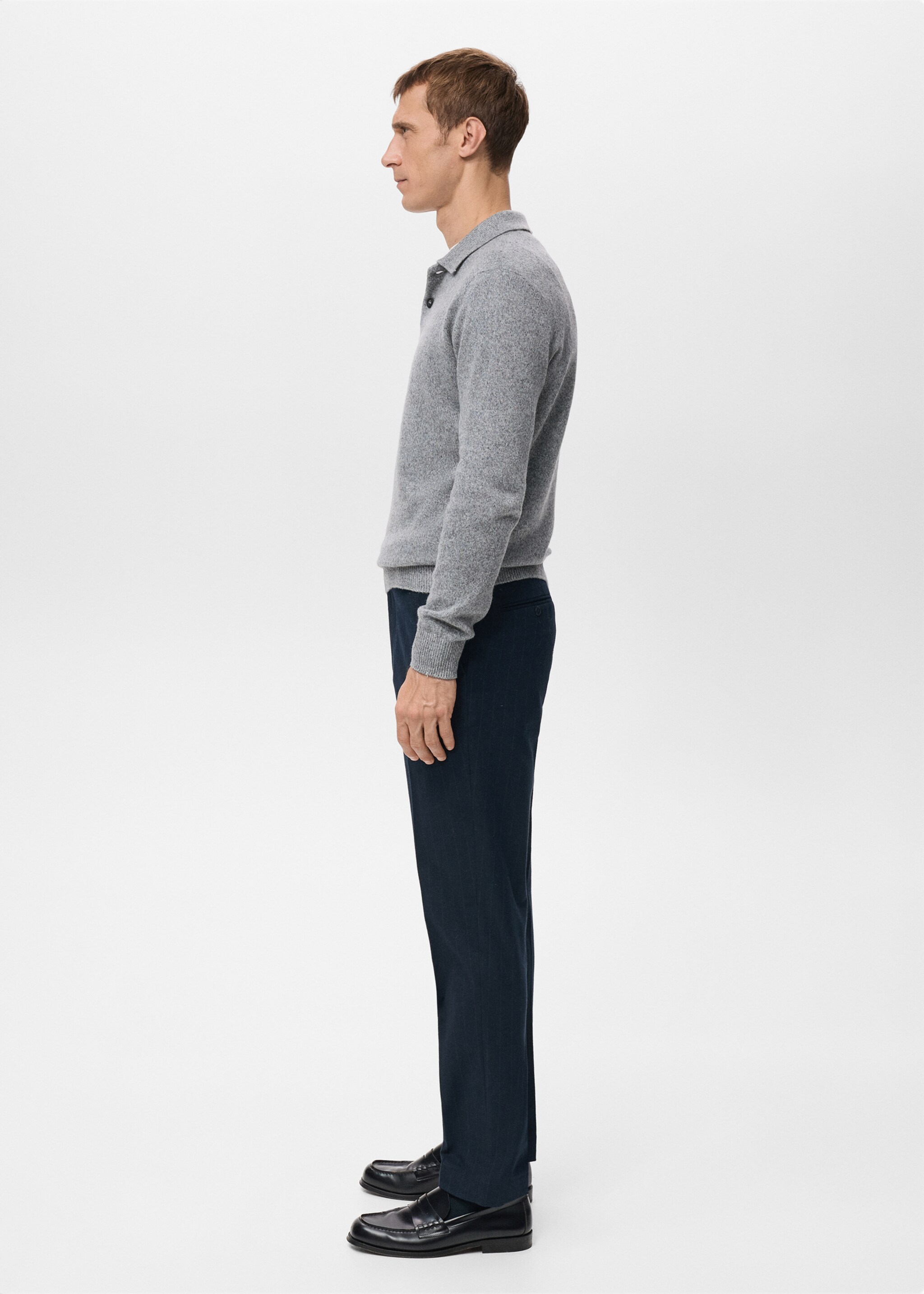 Trousers brest - Details of the article 6, Dark Navy. Ref: 27011201-00.