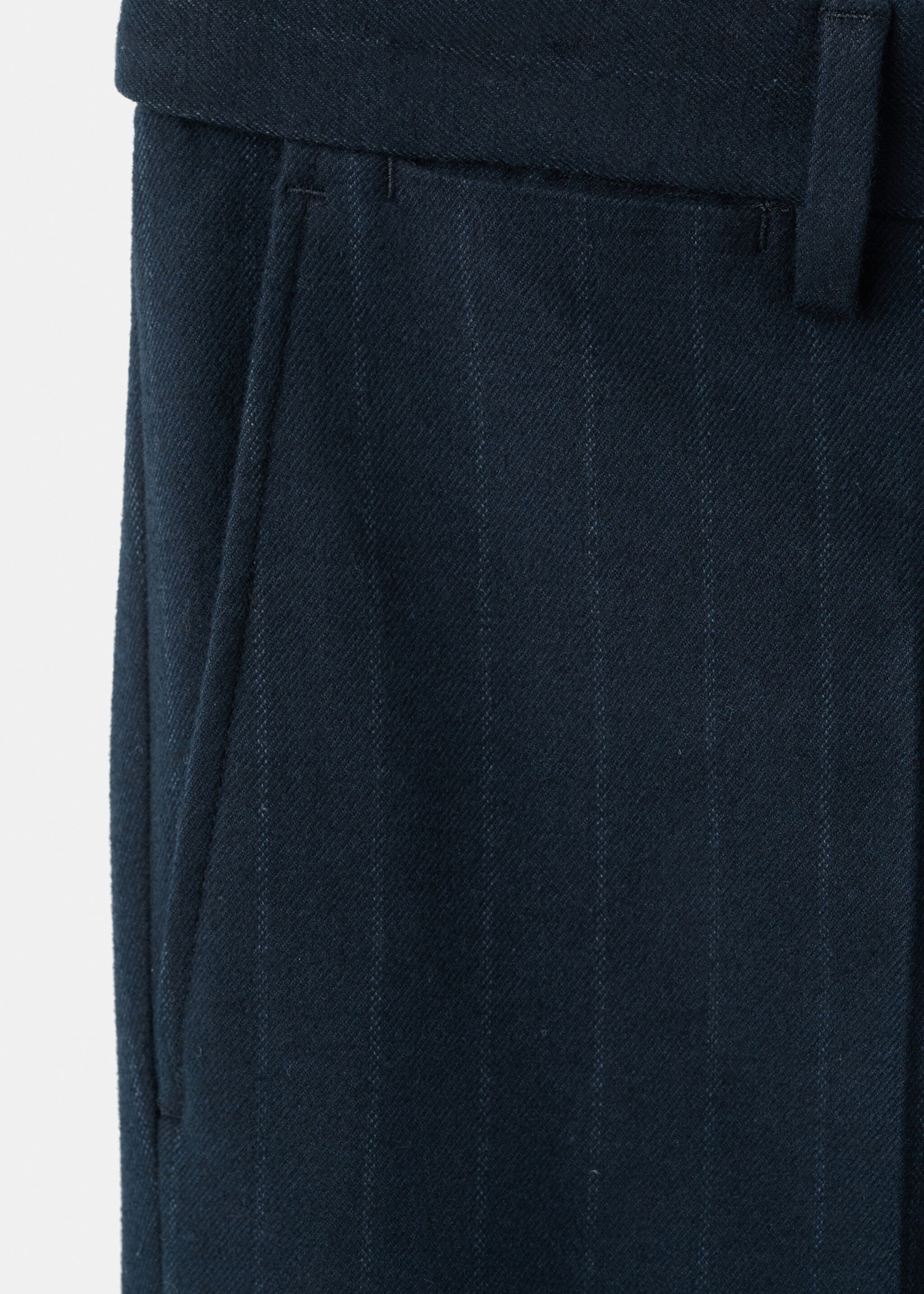Trousers brest - Details of the article 8, Dark Navy. Ref: 27011201-00.