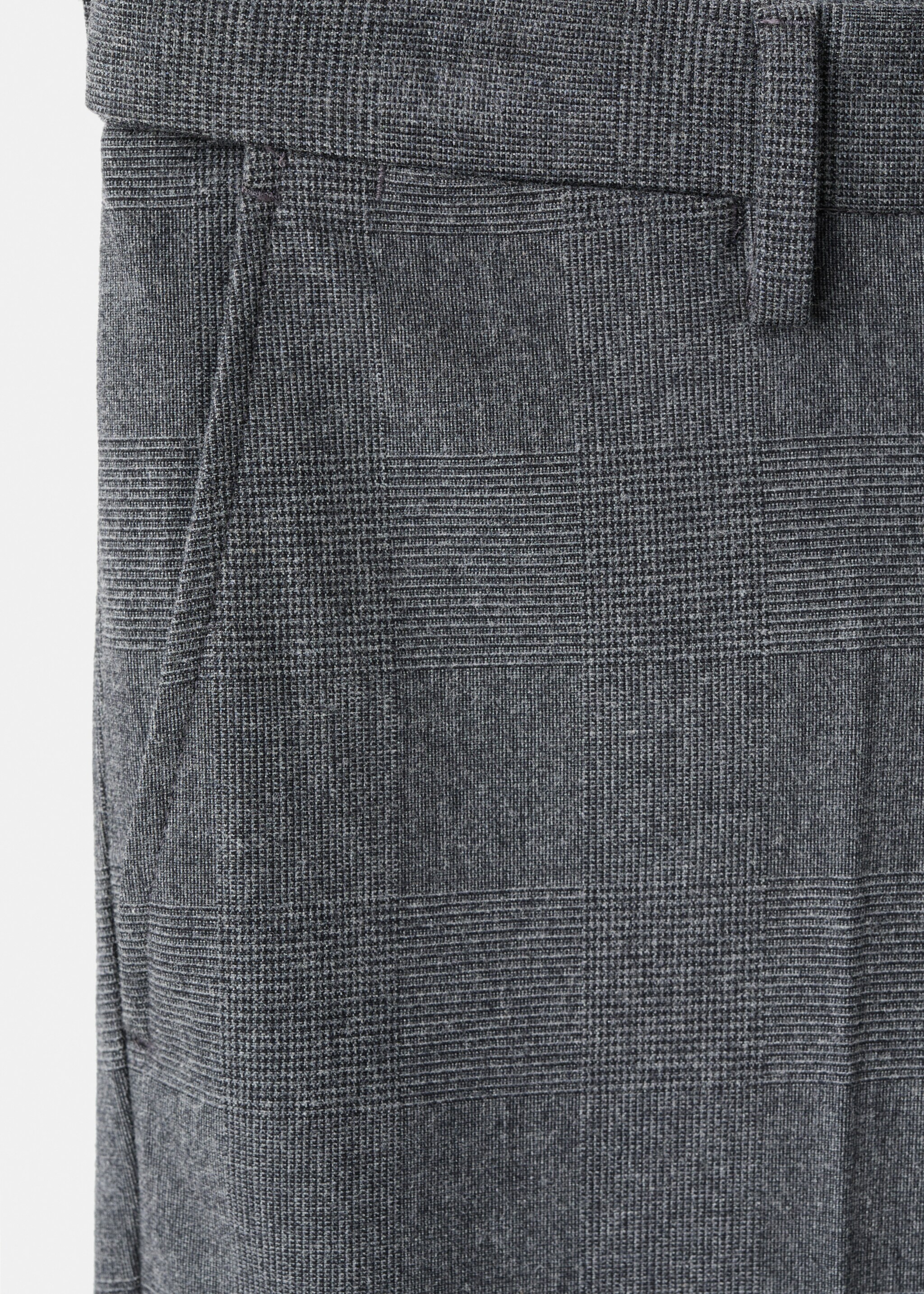 Pantalón franela slim fit - Detalle del artículo 8, Gris medio vigoré. Ref: 27011202-00.