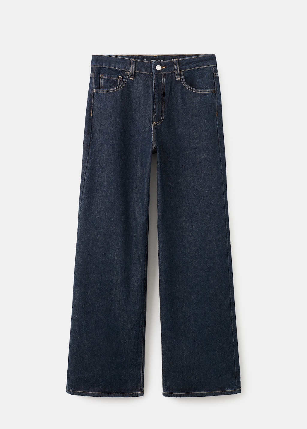 Mango Danila high-waisted wide leg jeans