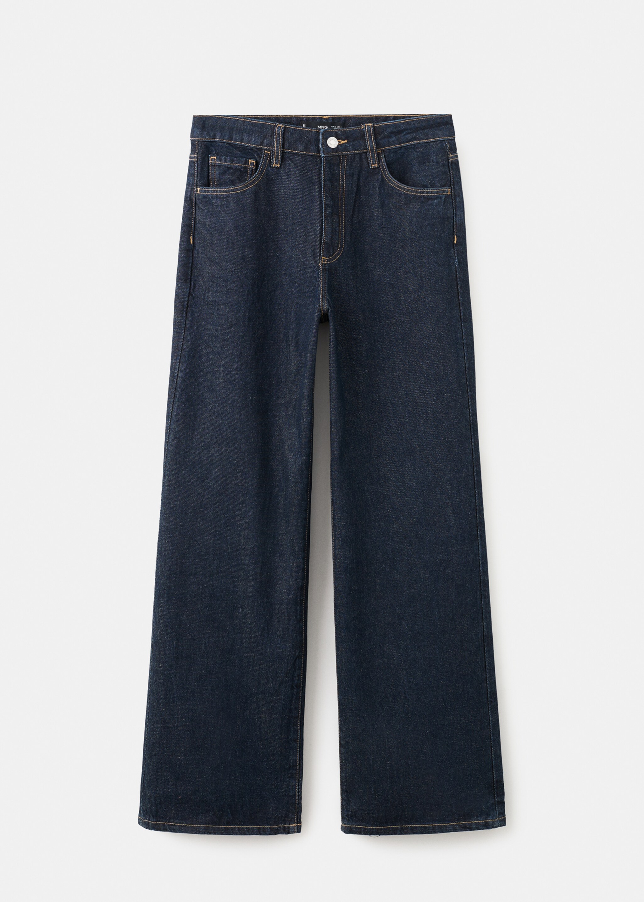 Danila high-waisted wide-leg jeans - Article without model, Open Blue. Ref: 27011204-00.