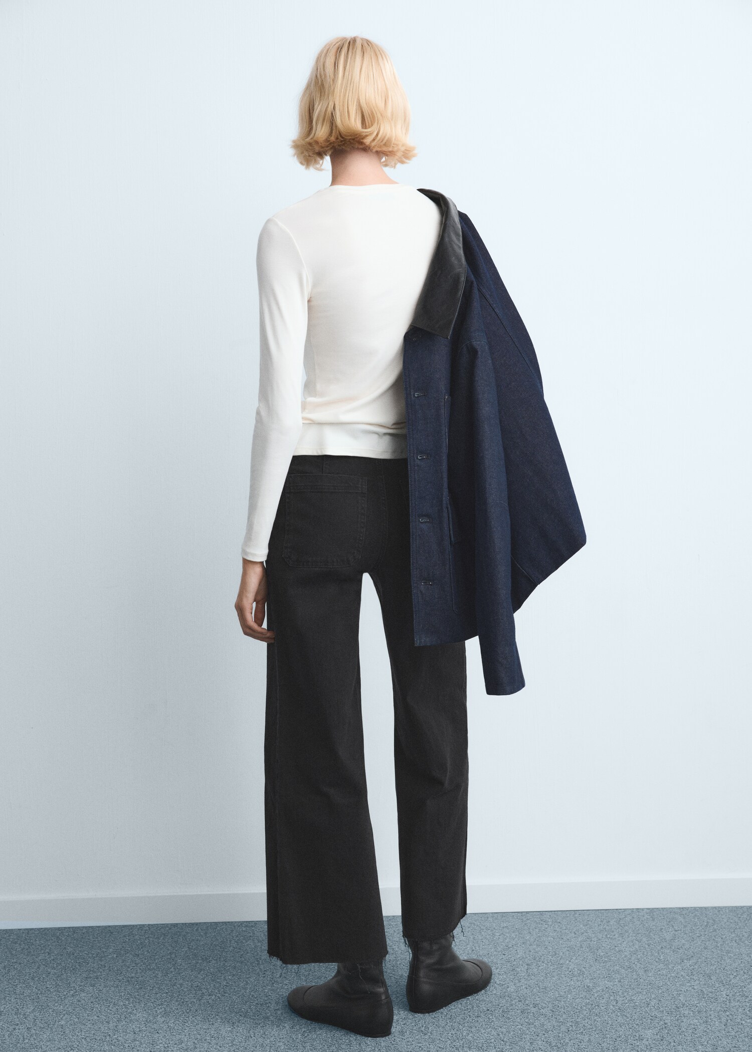 Catherin culotte high-rise jeans - Reverse of the article