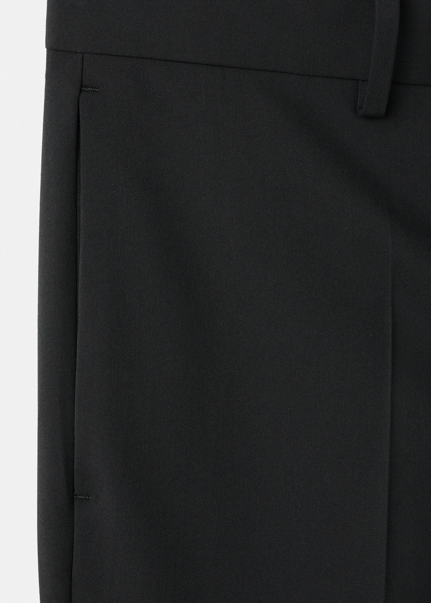 Stretch fabric super slim-fit suit trousers - Details of the article 8