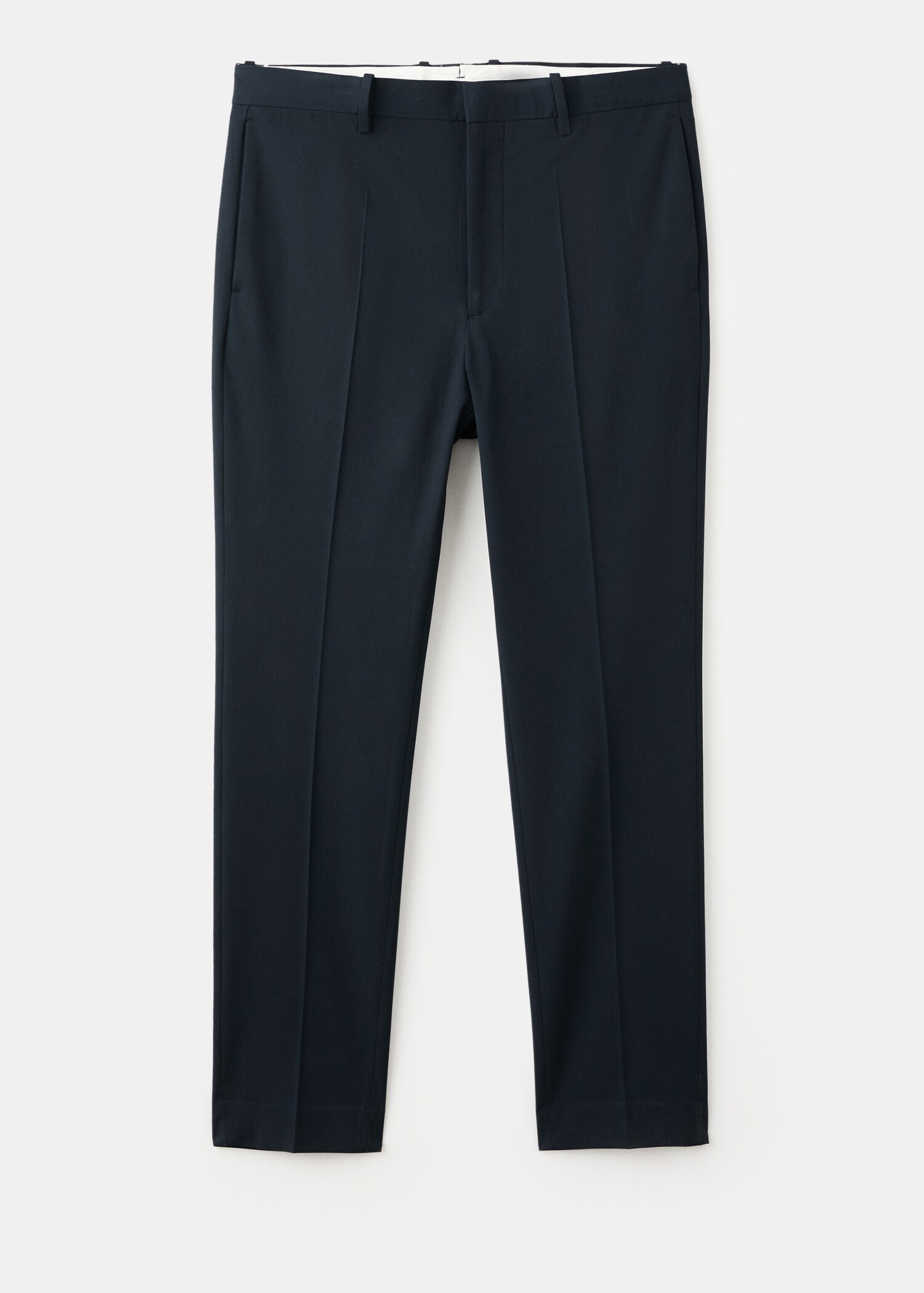 Stretch fabric super slim-fit suit trousers - Article without model