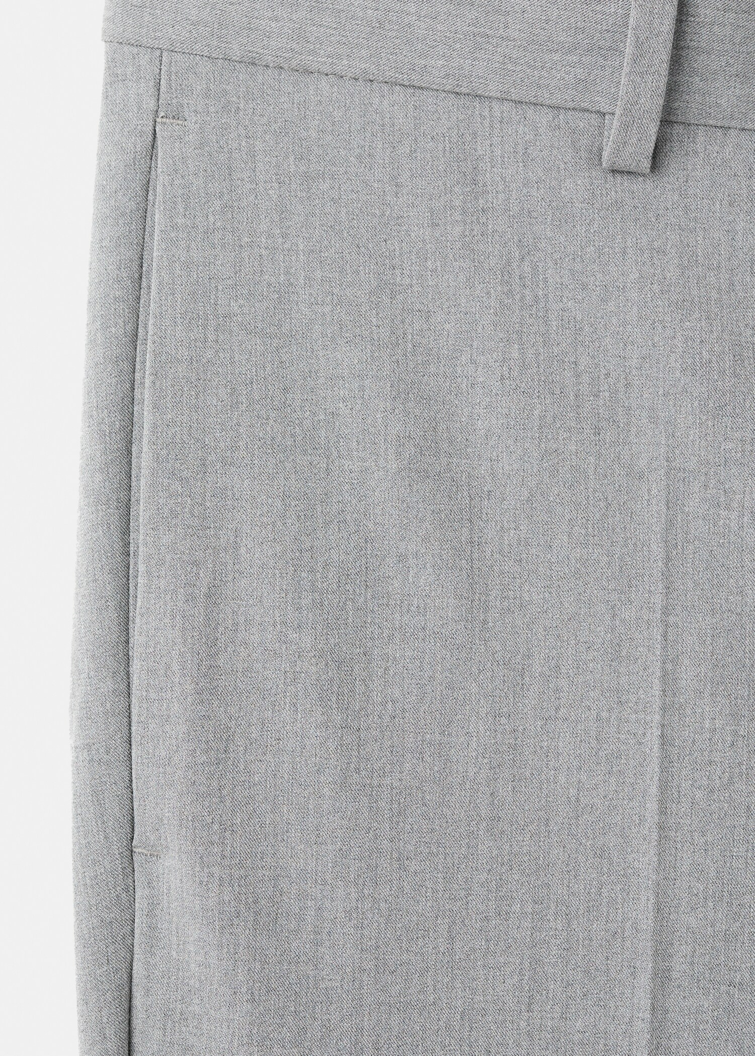 Stretch fabric super slim-fit suit trousers - Details of the article 8