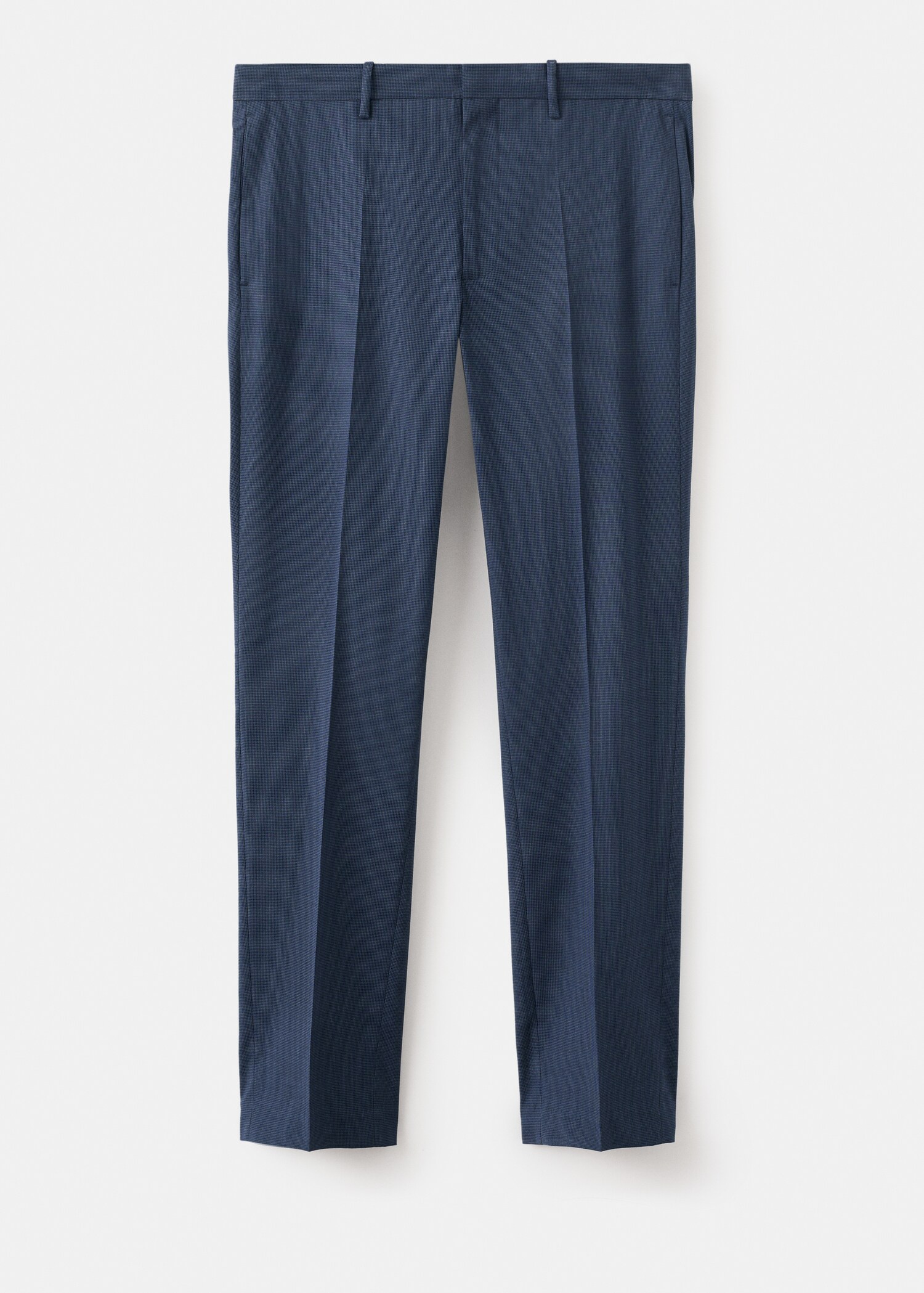 Stretch fabric super slim-fit suit trousers - Article without model