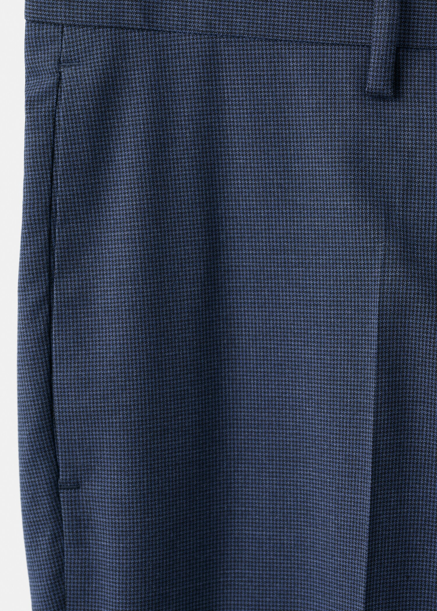 Stretch fabric super slim-fit suit trousers - Details of the article 0