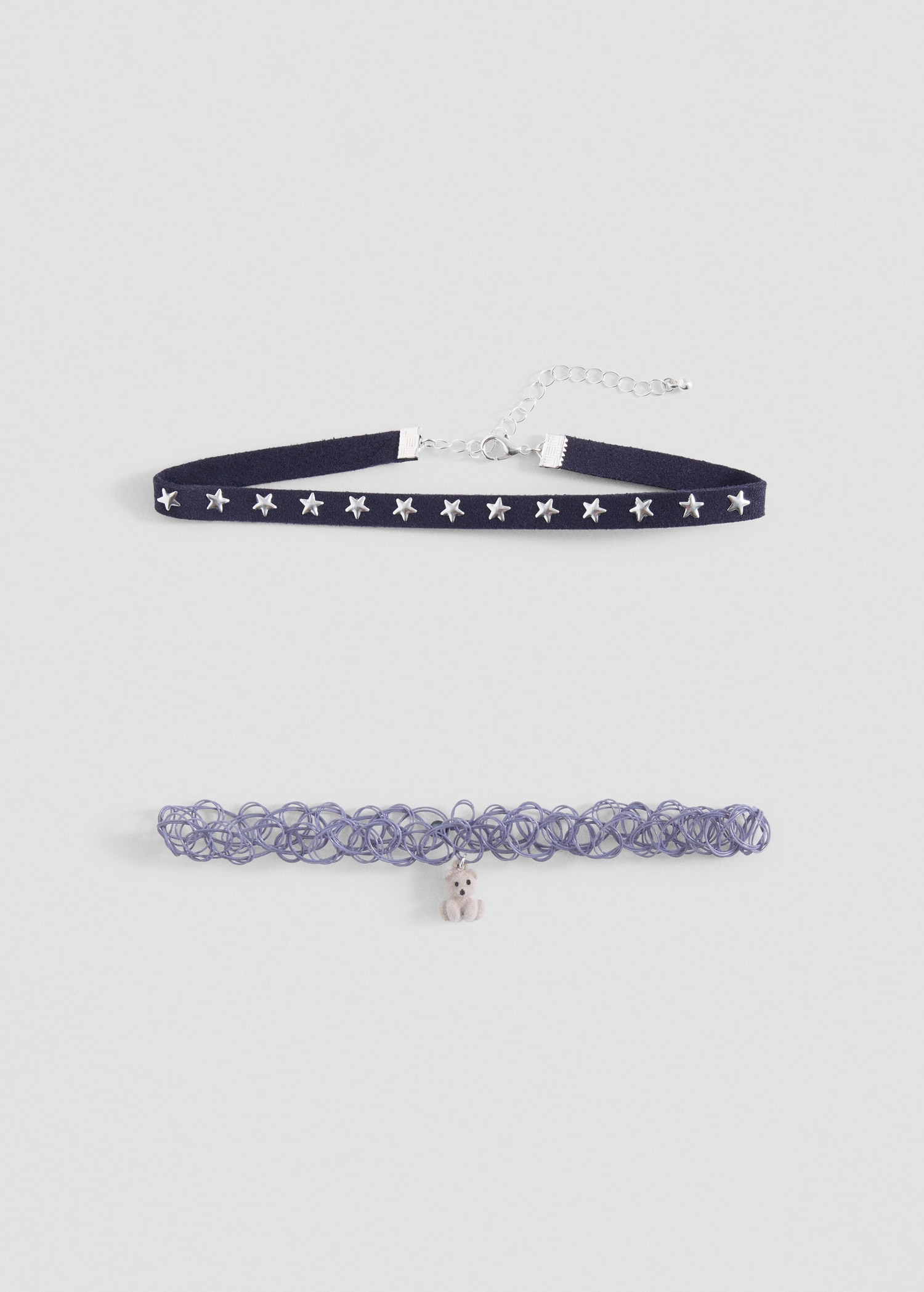 Set van 2 chokers - Artikel zonder model