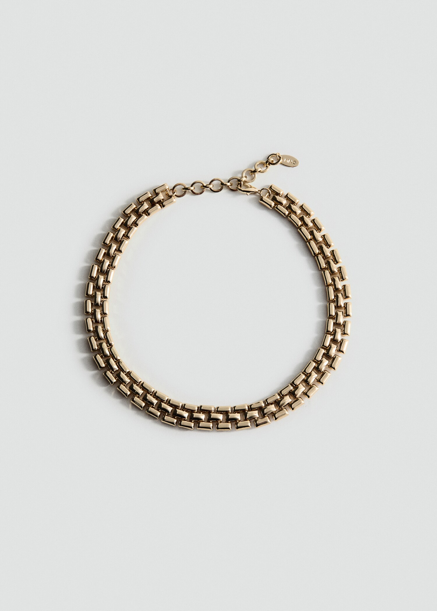 Collier double maillons - Article sans modèle