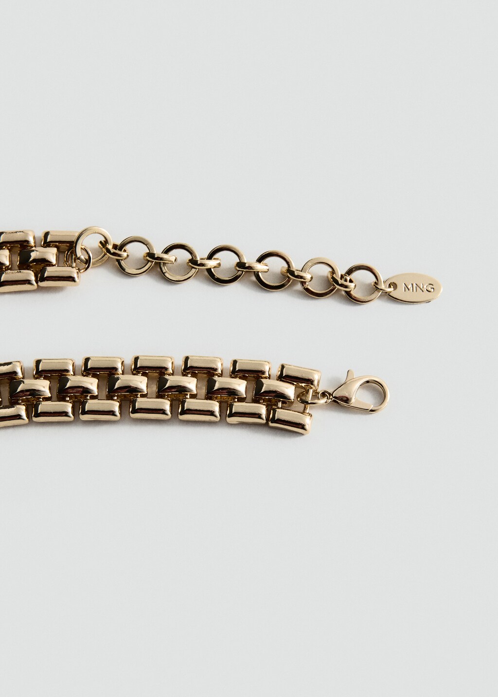 Link double necklace - image 4