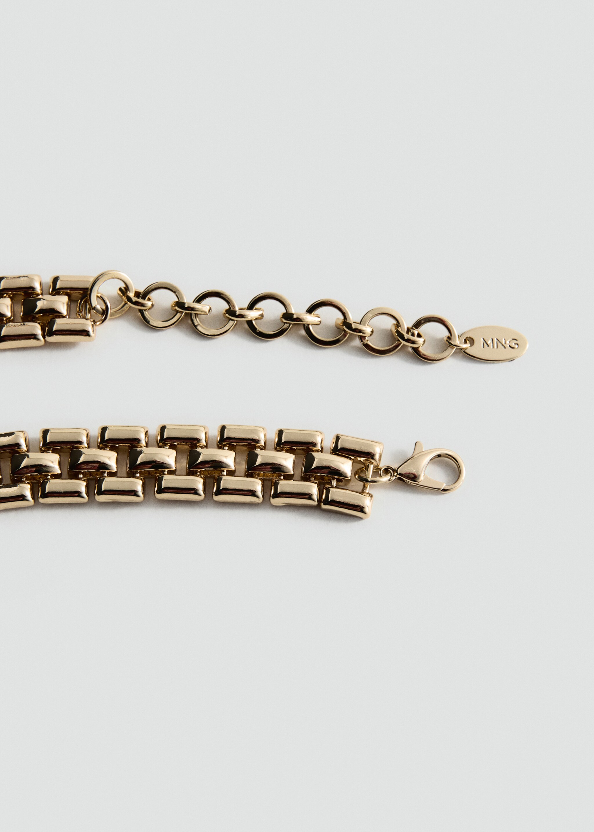 Collier double maillons - Détail de l'article 1, Or. Ref: 27011222-00.