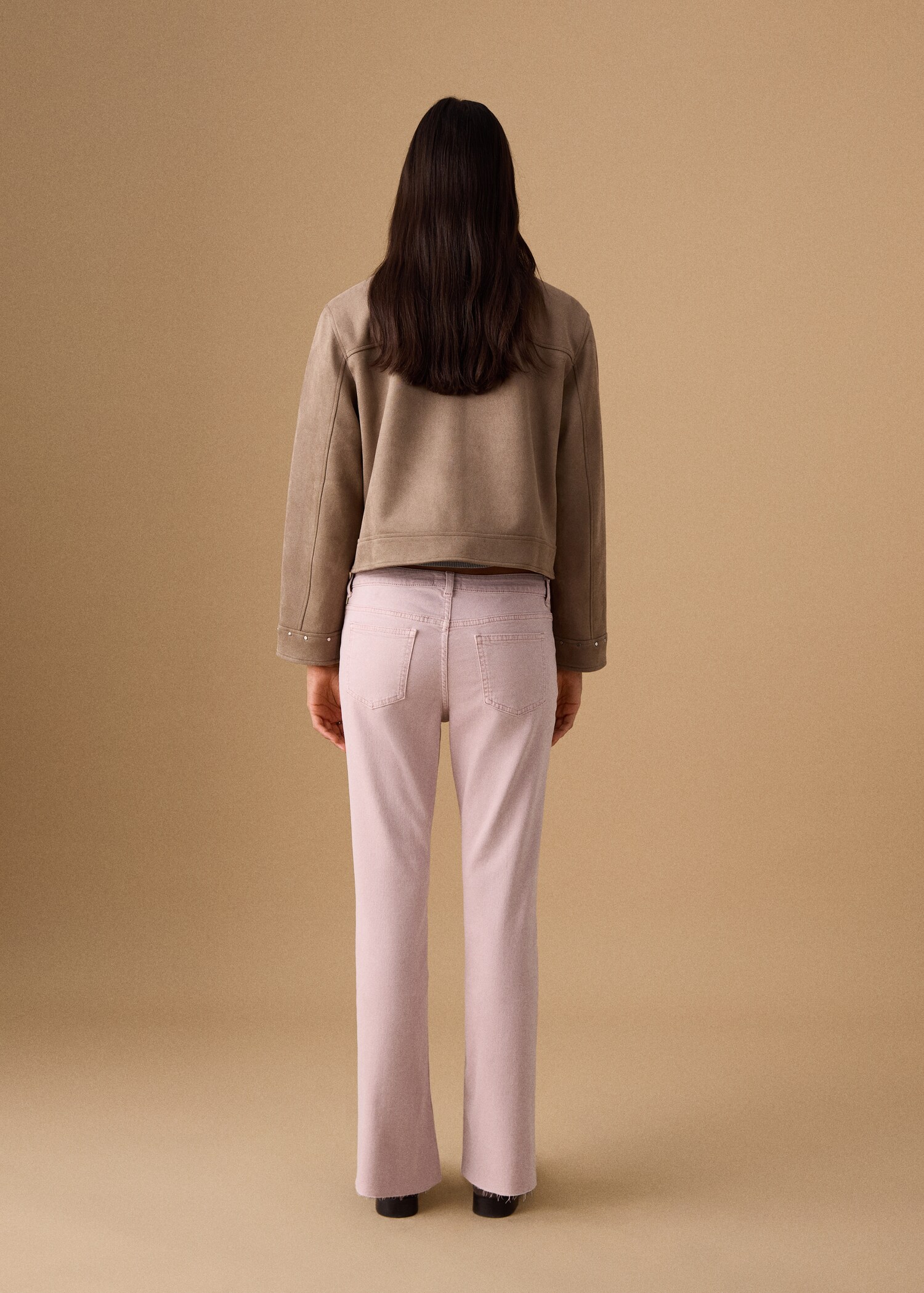 Kratší džíny flare - Zadní strana zboží