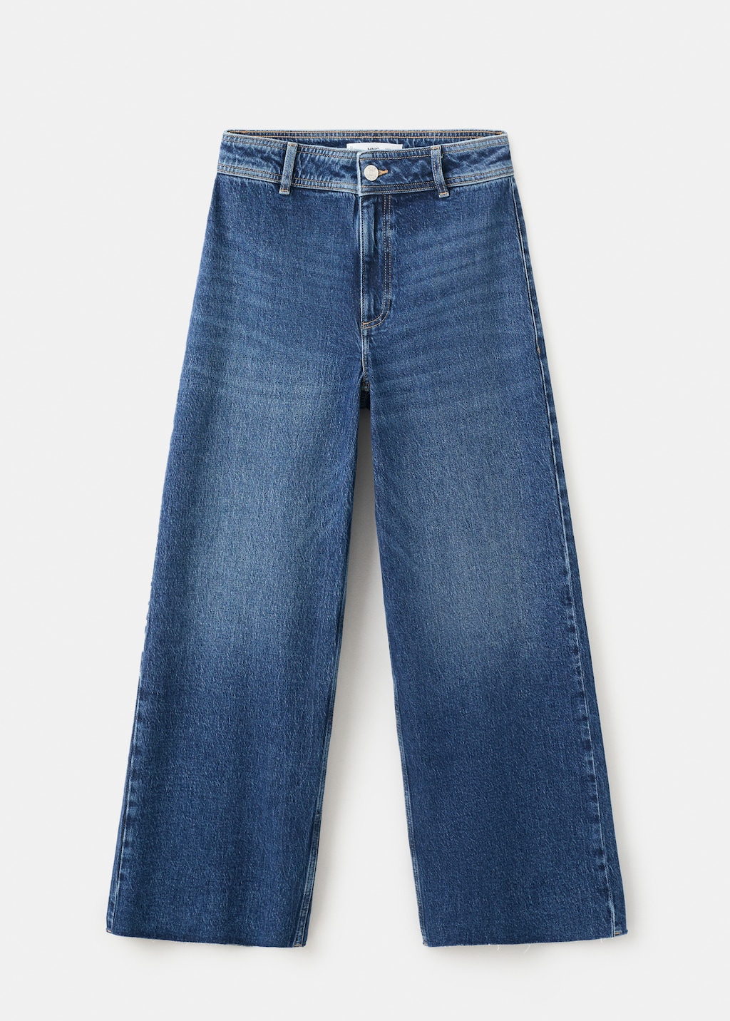 Mango Catherin culotte high-rise jeans