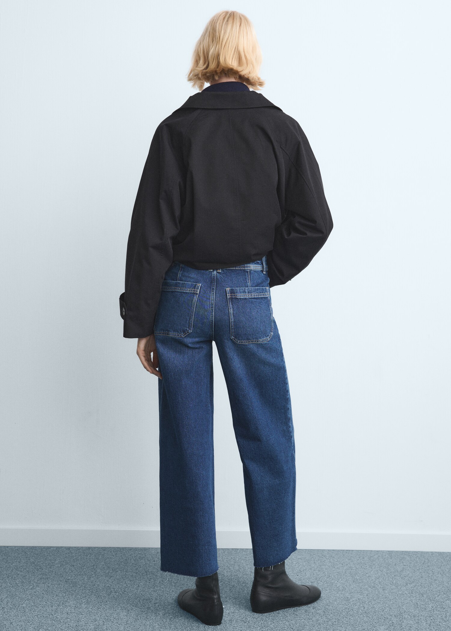 Catherin culotte high-rise jeans - Reverse of the article