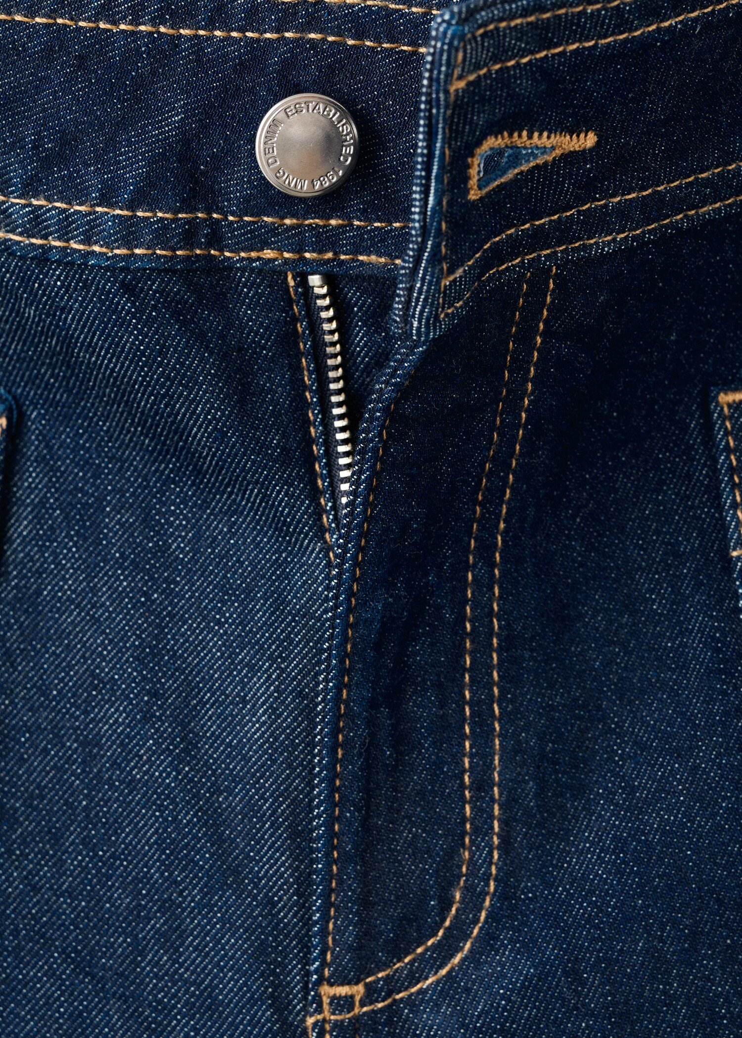 Wide-leg jeans with pockets - Details of the article 8