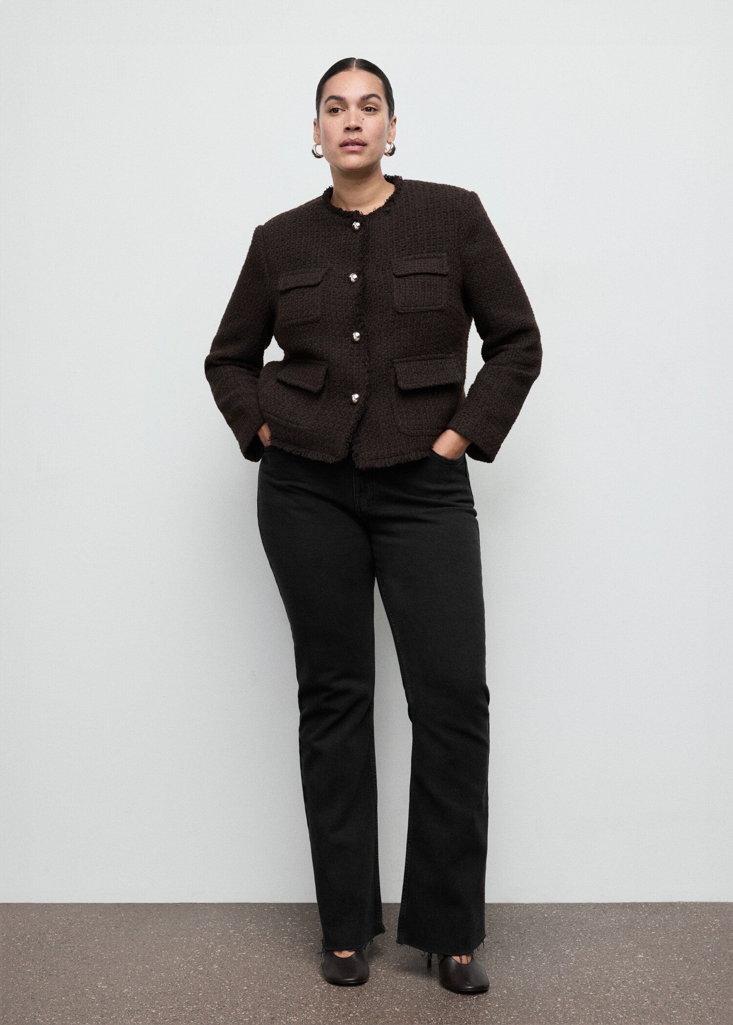 Fiona flared mid-rise jeans - Details of the article 3