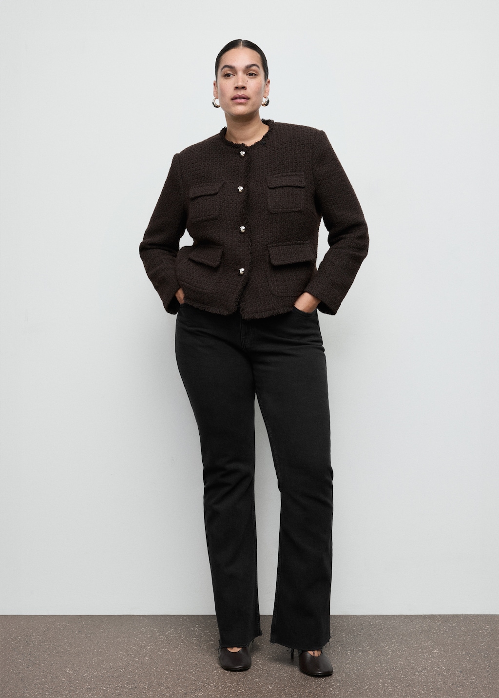 Fiona flared mid-rise jeans