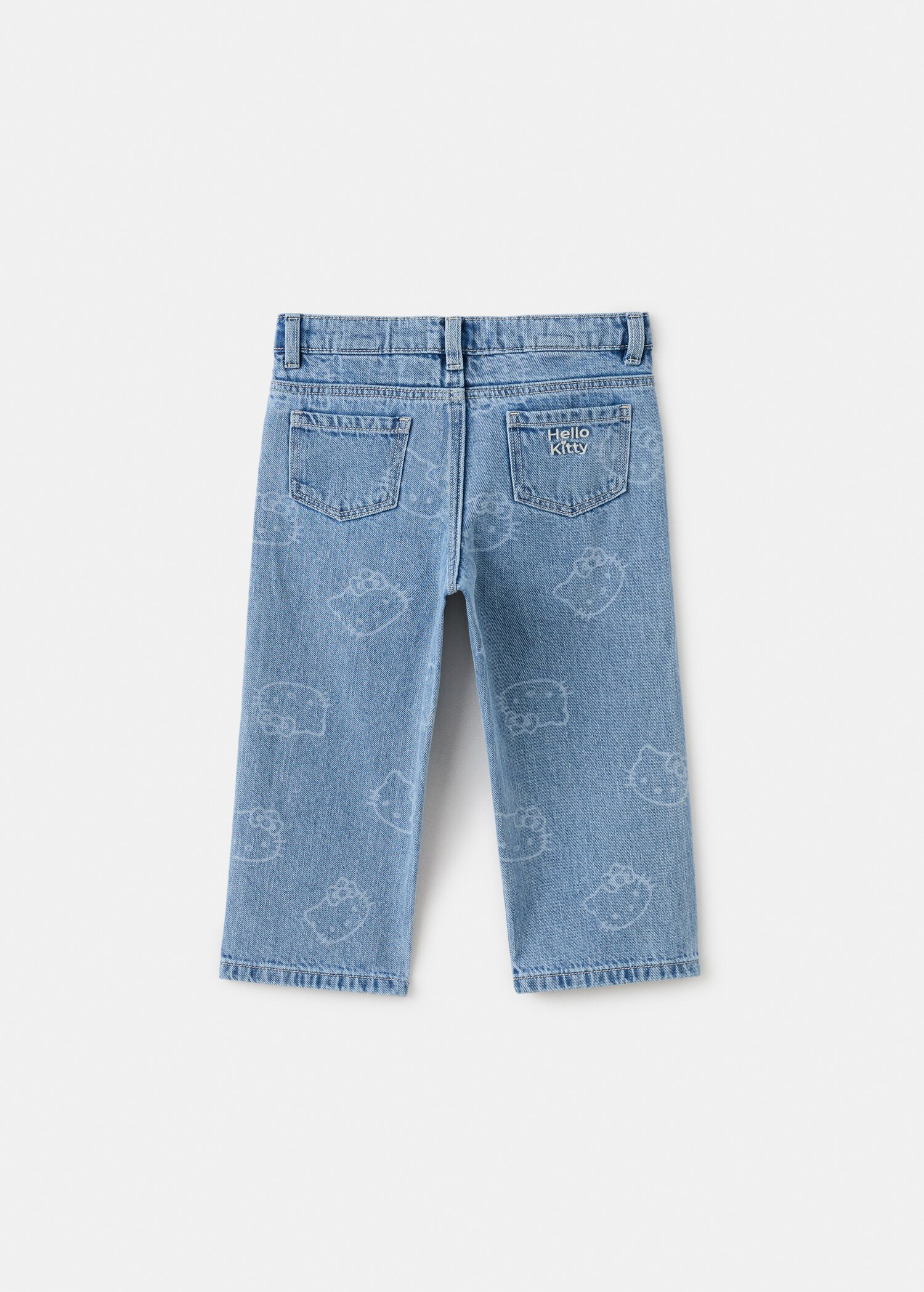 Hello Kitty jeans - Reverse of the article