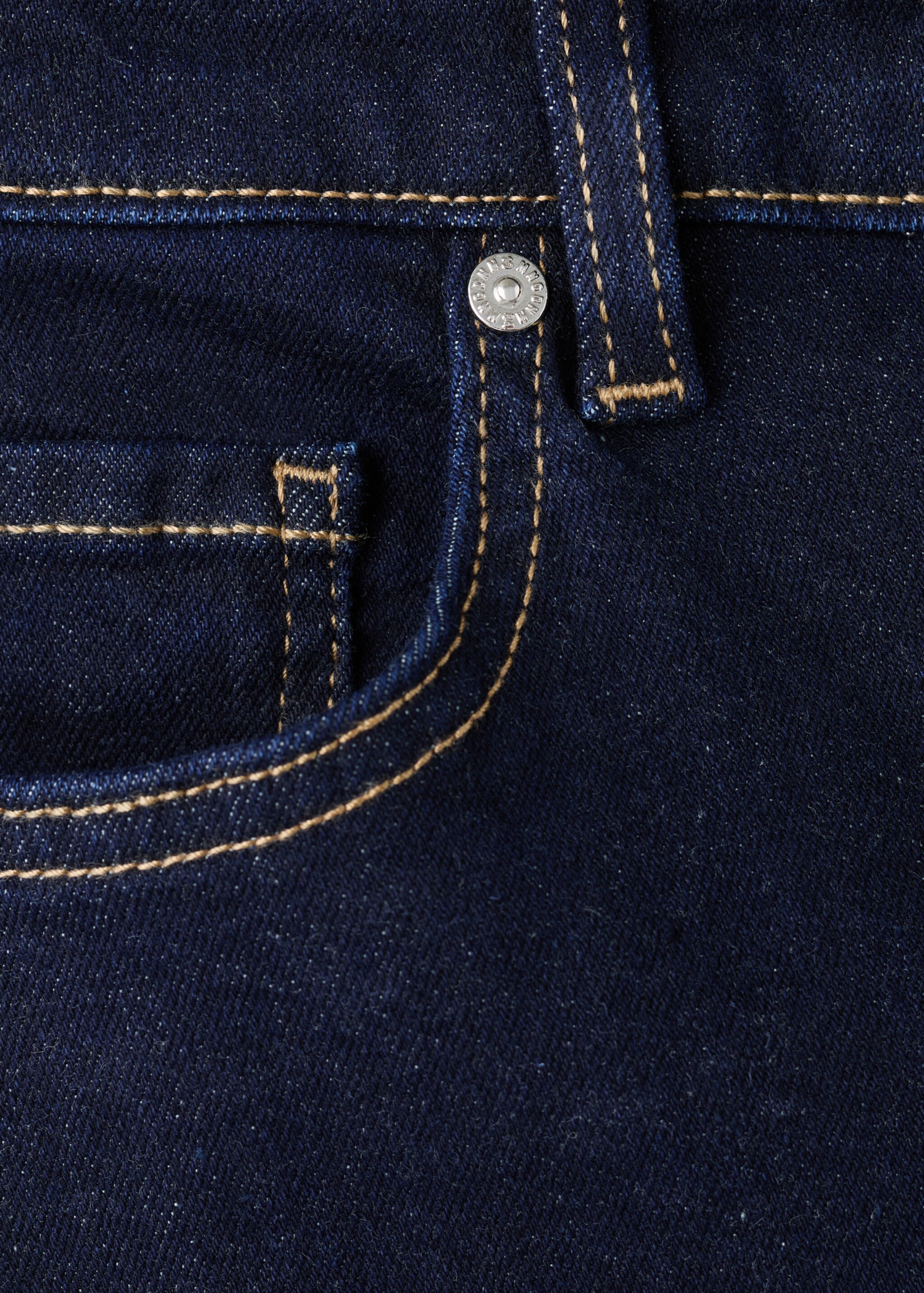 Sienna flared cropped jeans - Details of the article 8, Open Blue. Ref: 27011241-00.