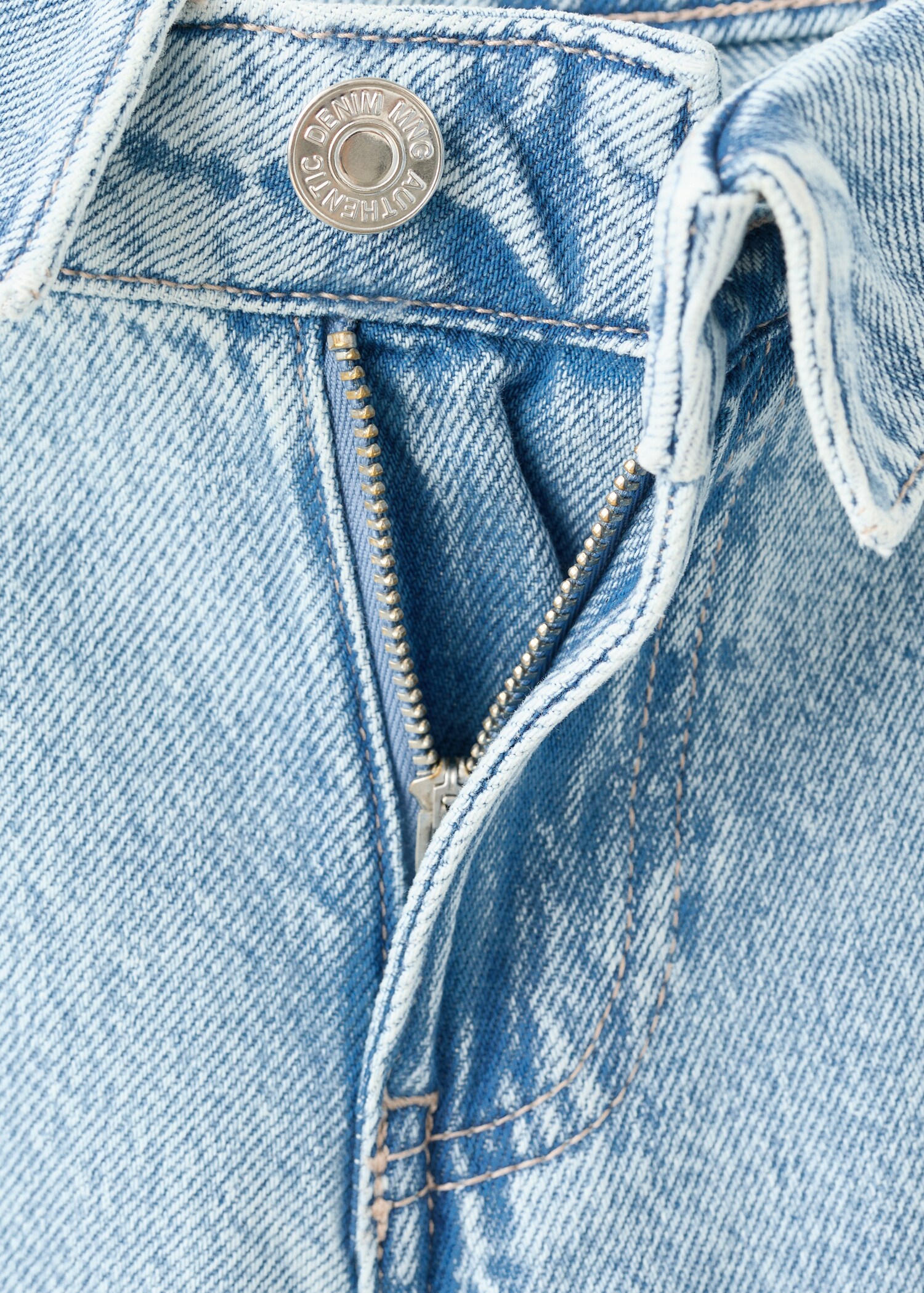 Low-waist jeans with turn-ups - Details of the article 8
