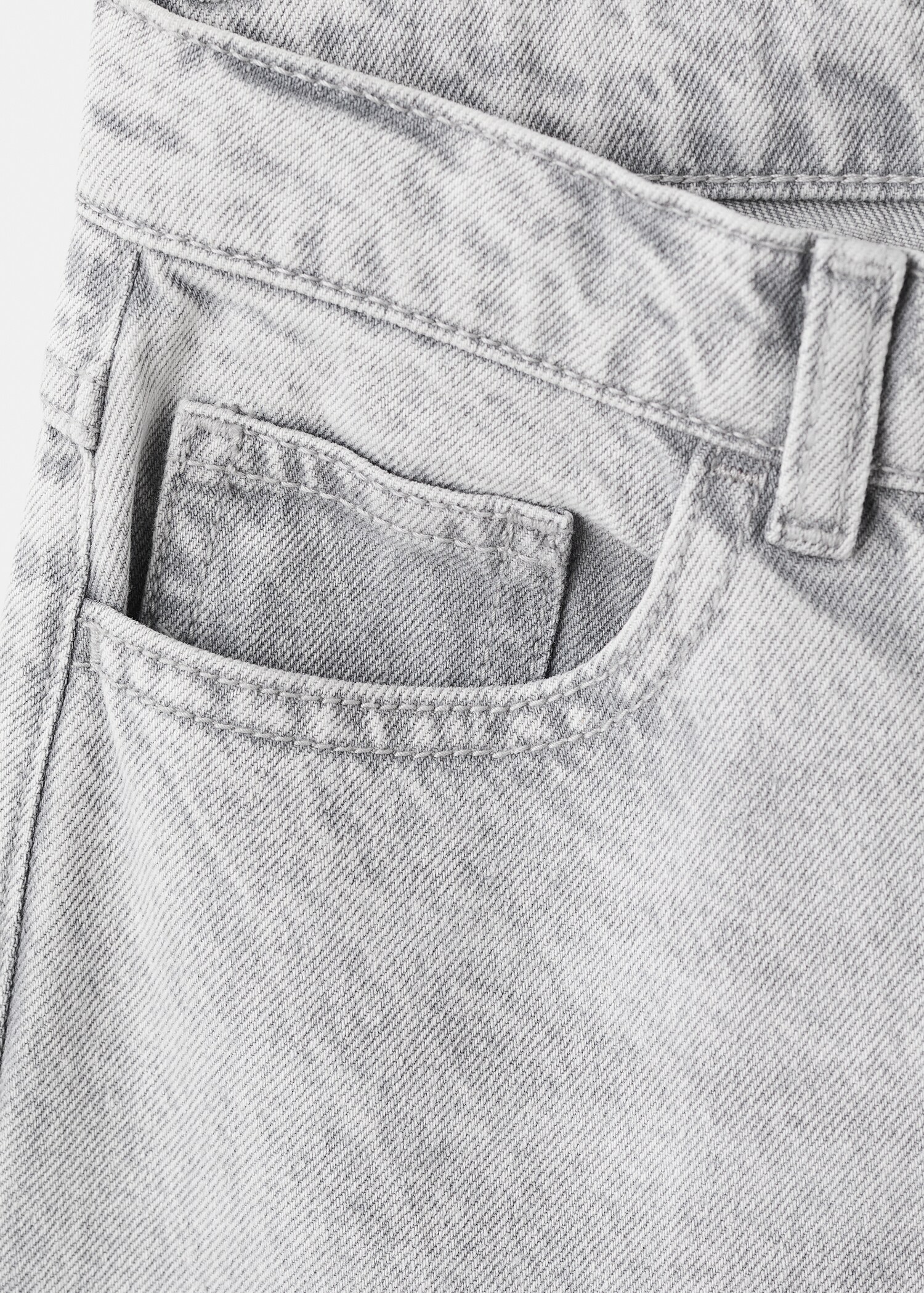 Jeans culotte mid-waist comfort - Details of the article 8