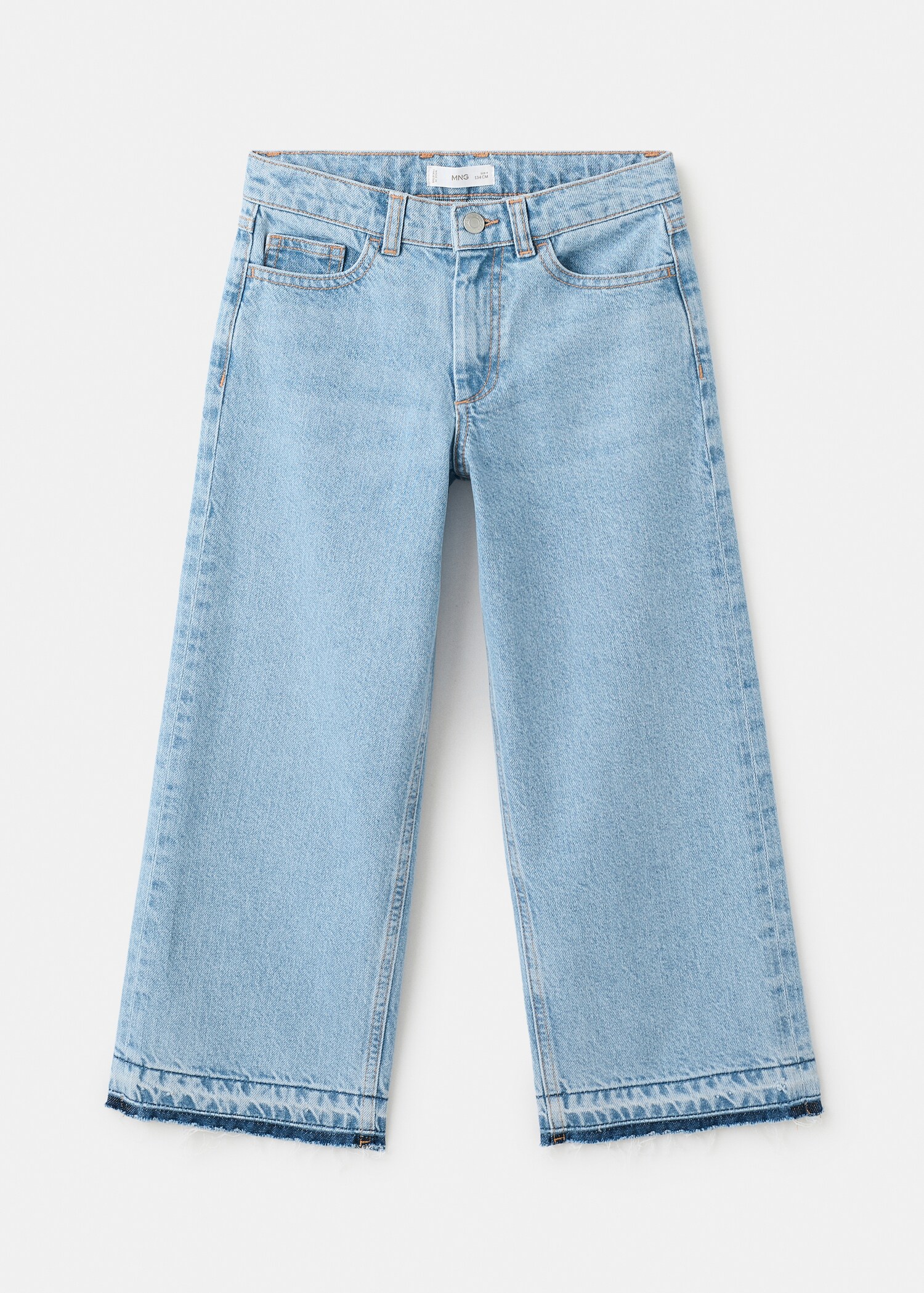 Jeans culotte mid-waist comfort - Article without model