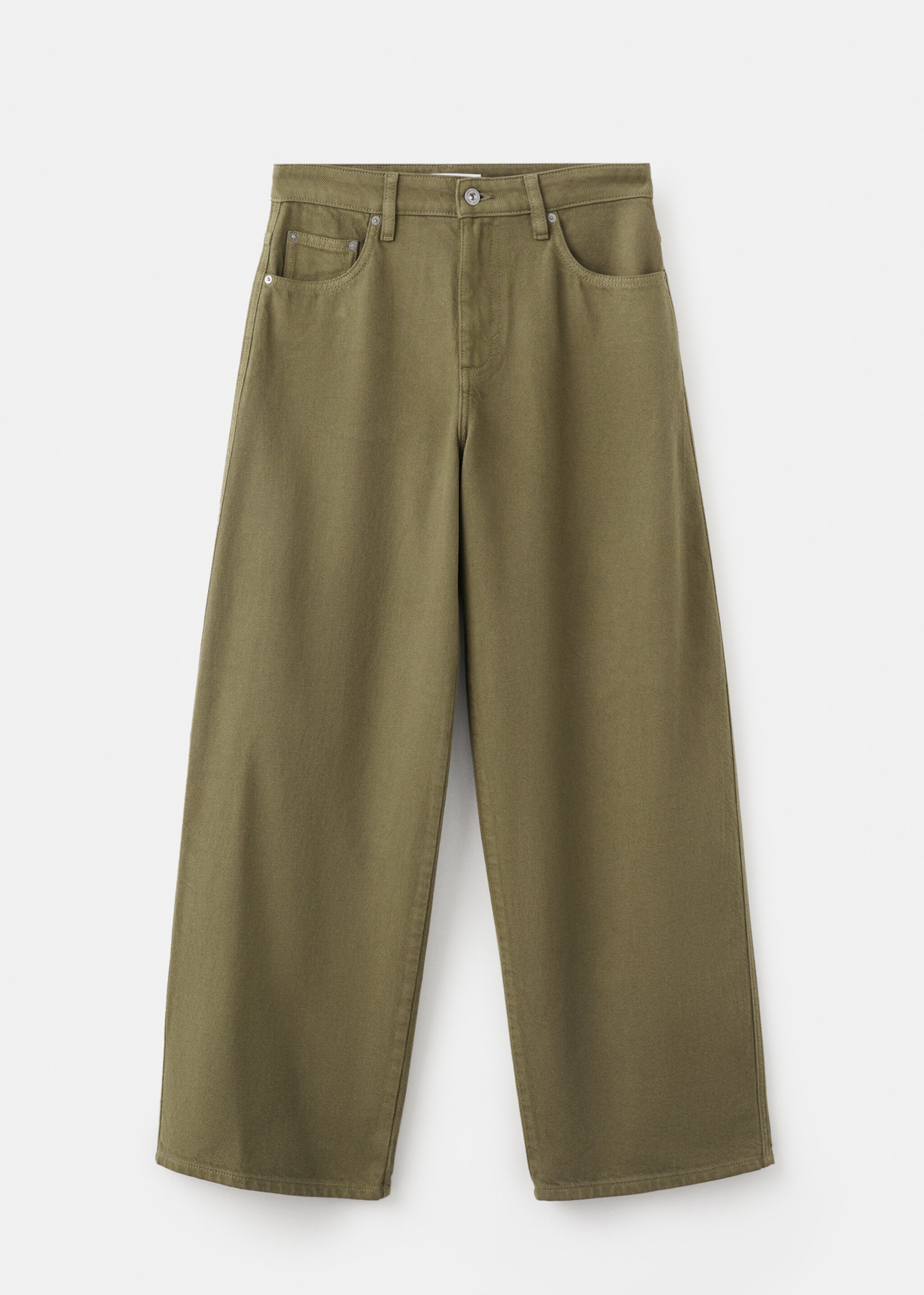 Low-rise balloon jeans - Article without model, Khaki. Ref: 27011271-00.
