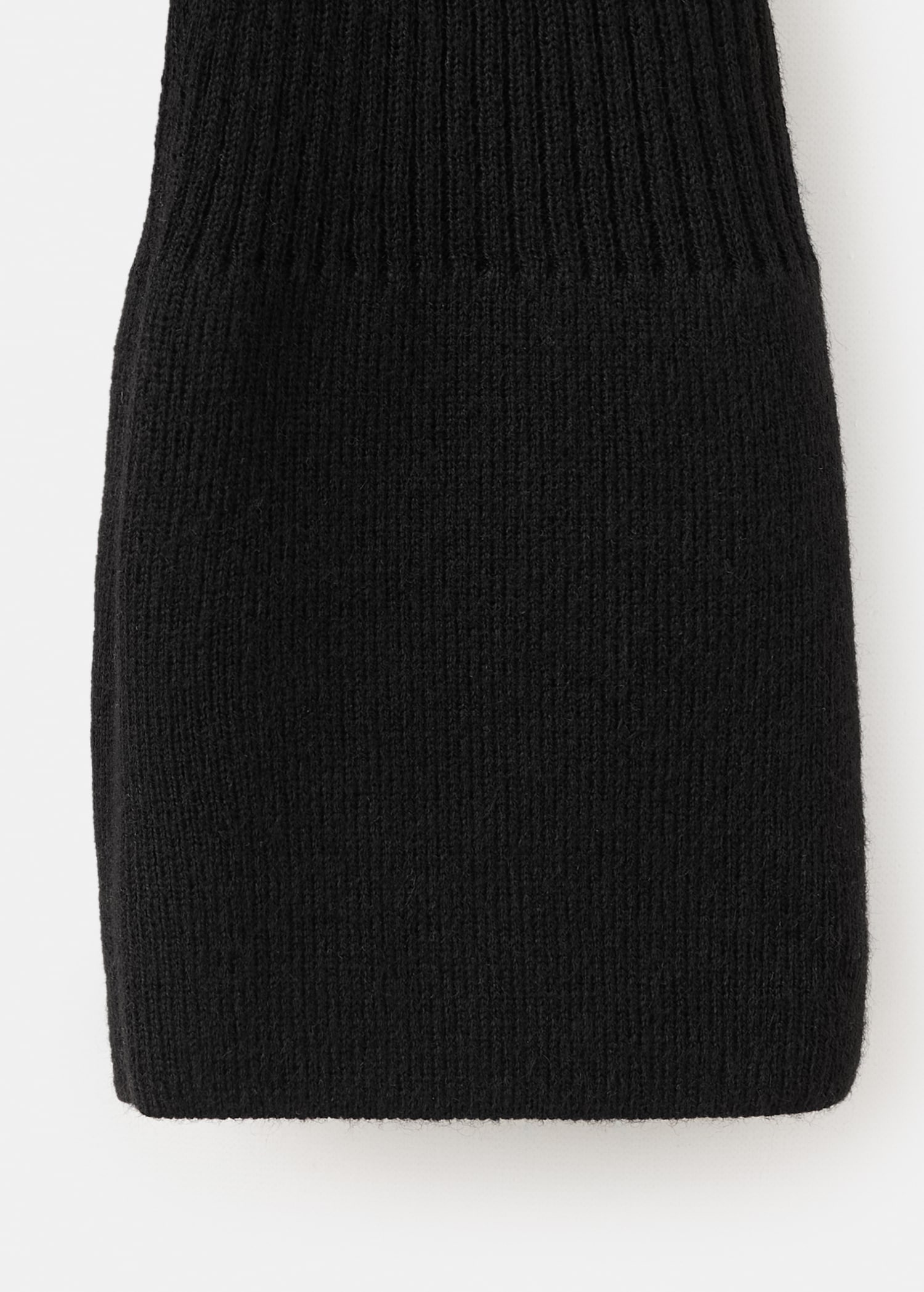 Polo-neck ribbed sweater - Details of the article 0