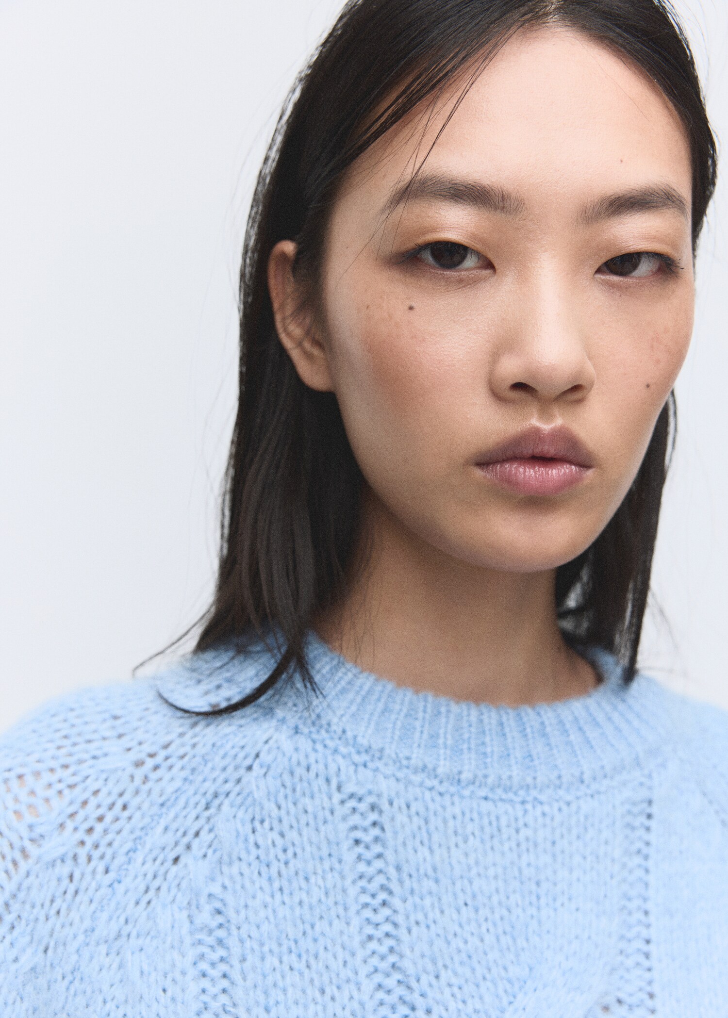 Braided knitted sweater - Details of the article 1