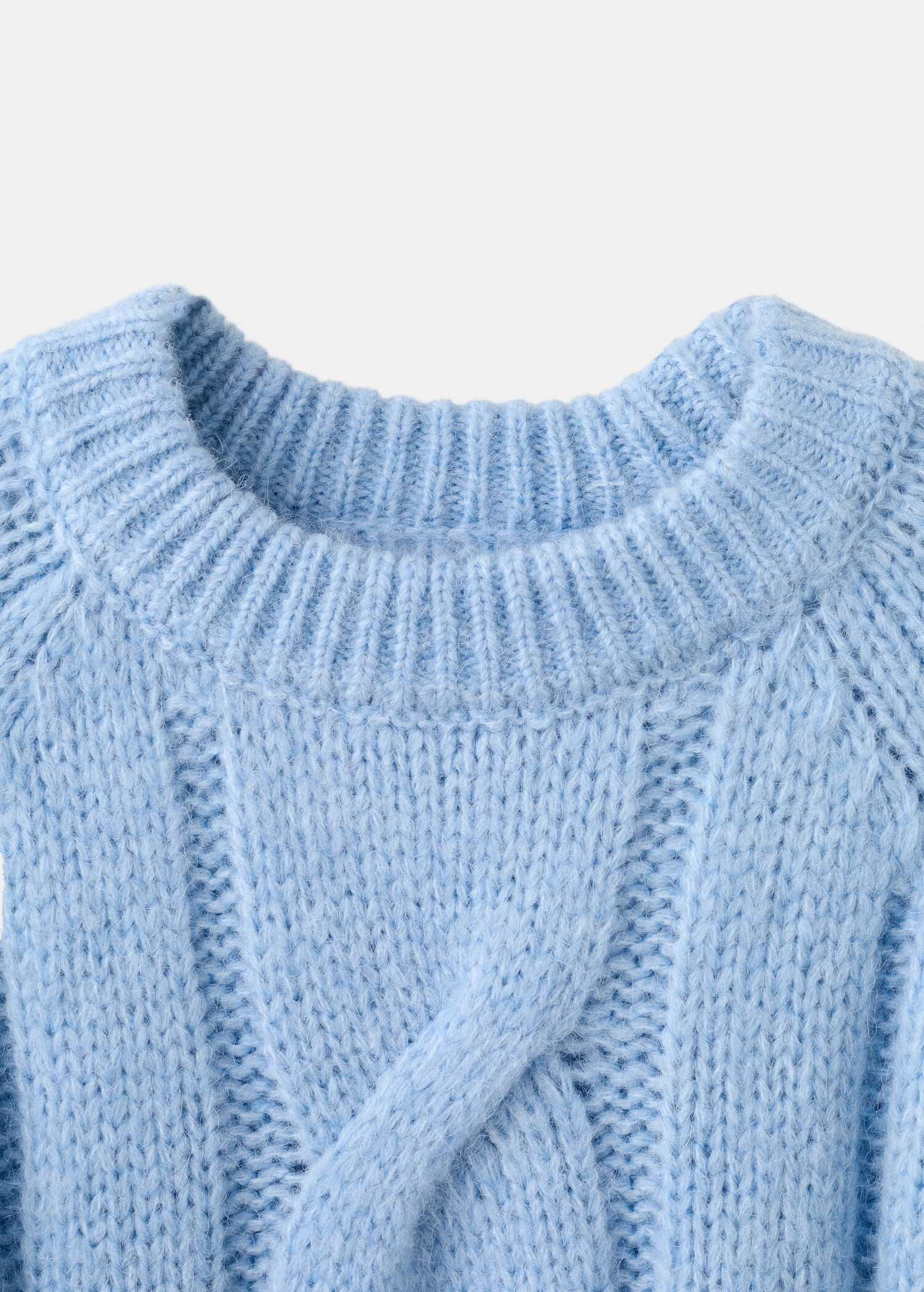 Braided knitted sweater - Details of the article 8