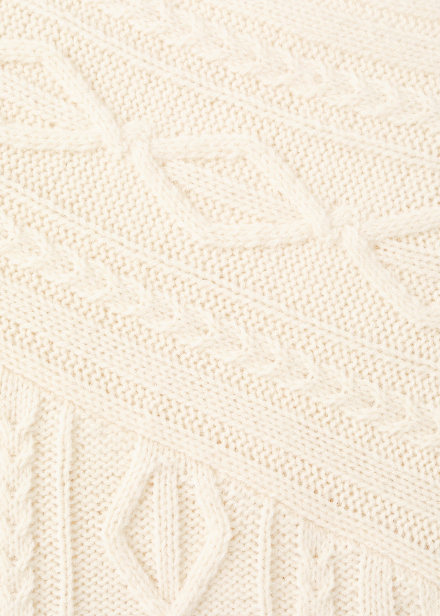 Braided wool-blend sweater - Details of the article 8