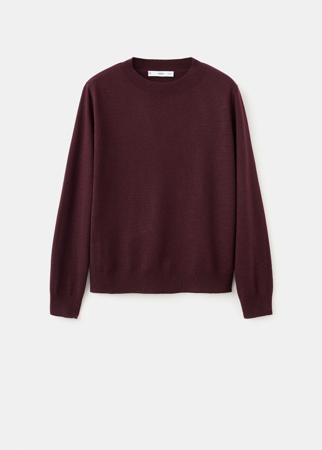 Mango Round-neck knitted sweater