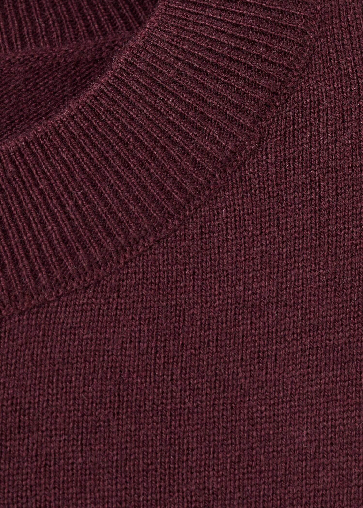 كنزة جيرسي محبوكة برقبة دائرية - تفاصيل المنتج 0