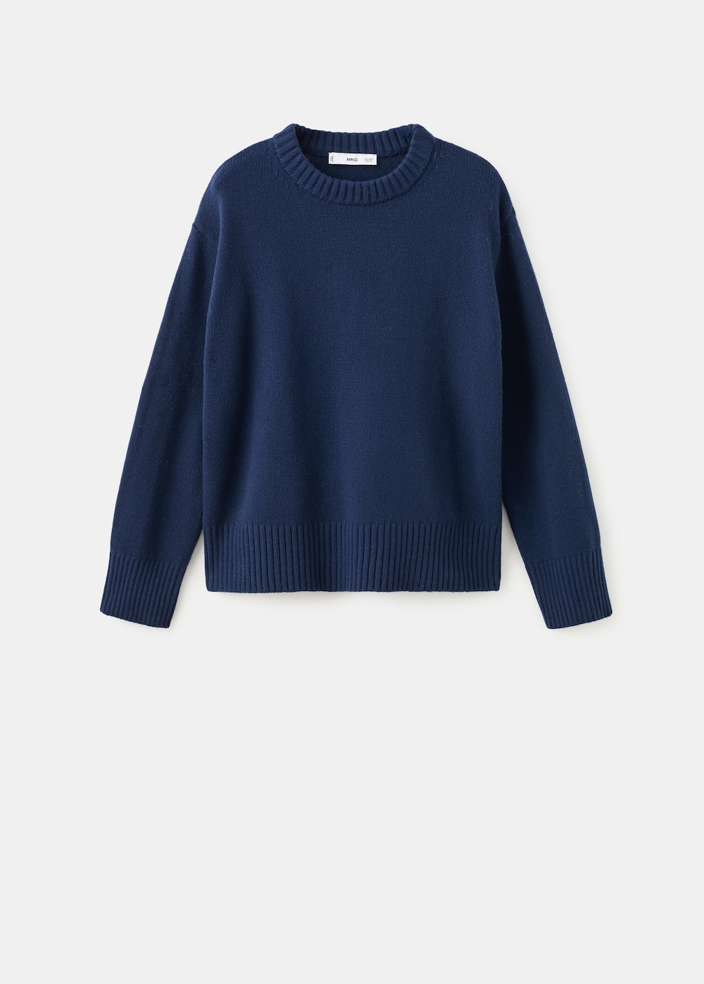 Mango Wool-blend knit sweater