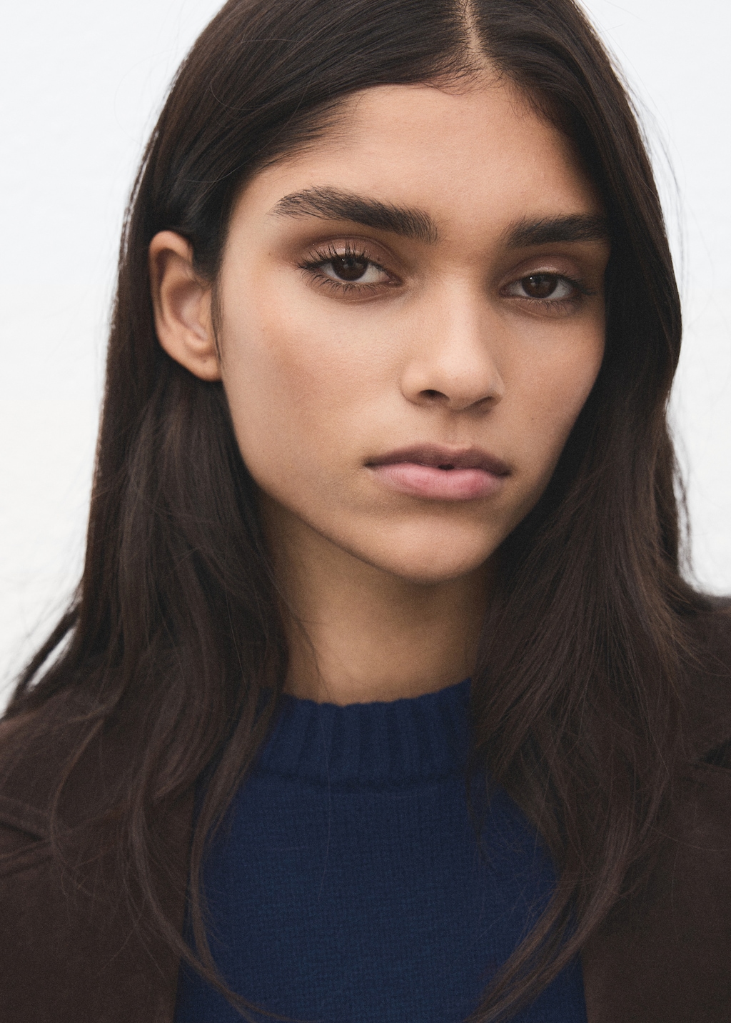 Mango Wool-blend knit sweater