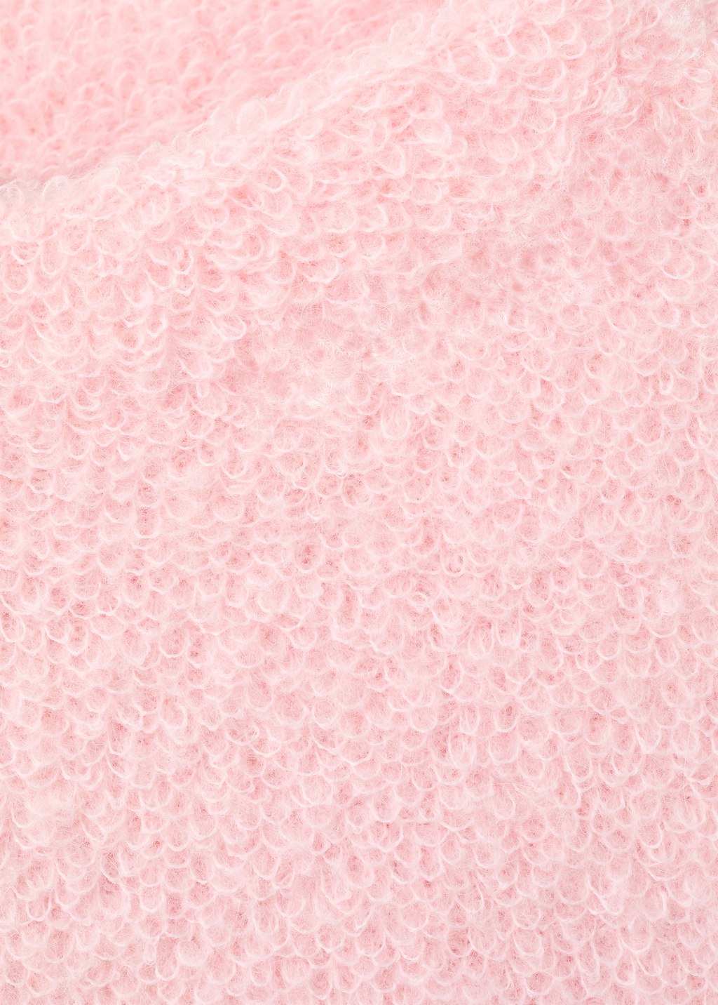 Mango Knitted sweater with perkins neck