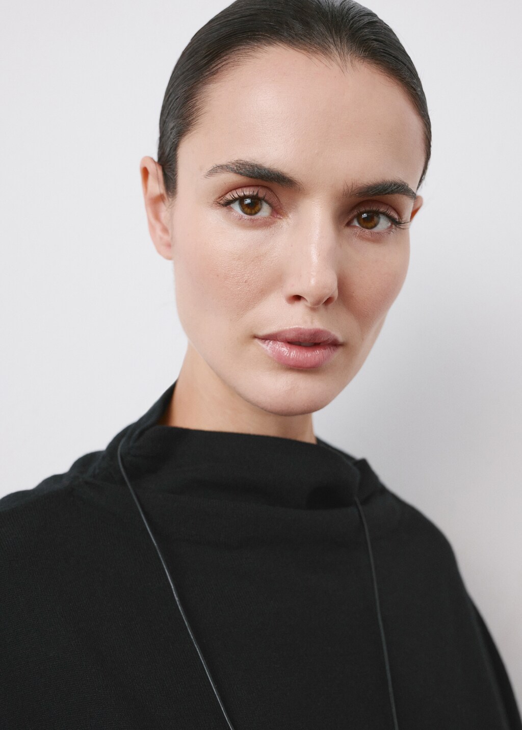 Mango Gathered perkins-neck sweater thumbnail