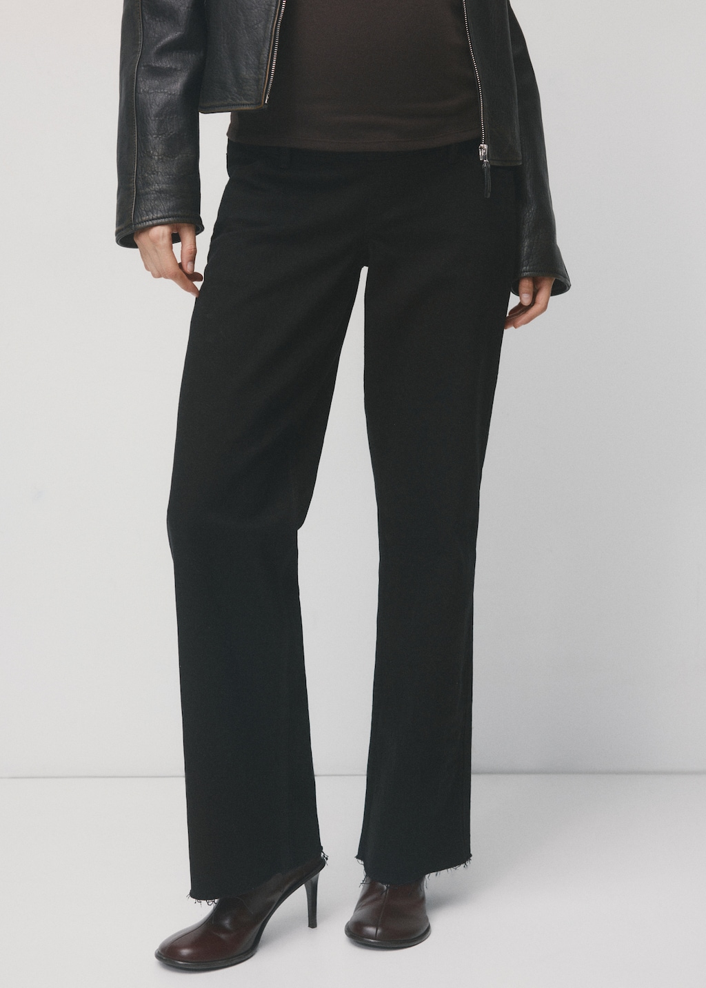 Mango Wide leg maternity jeans